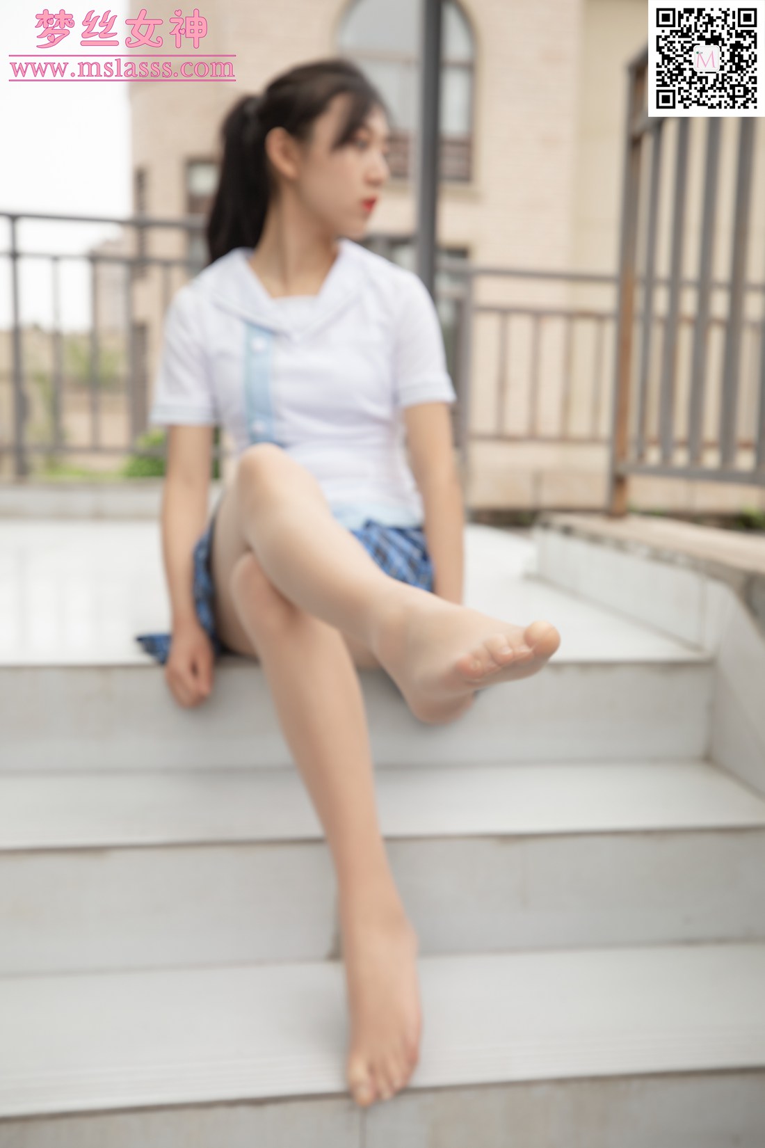 图片[14]-[MSLASS梦丝女神] 2020.04.08 珂珂 匡威鞋女神 在线浏览 – 速更版-美库