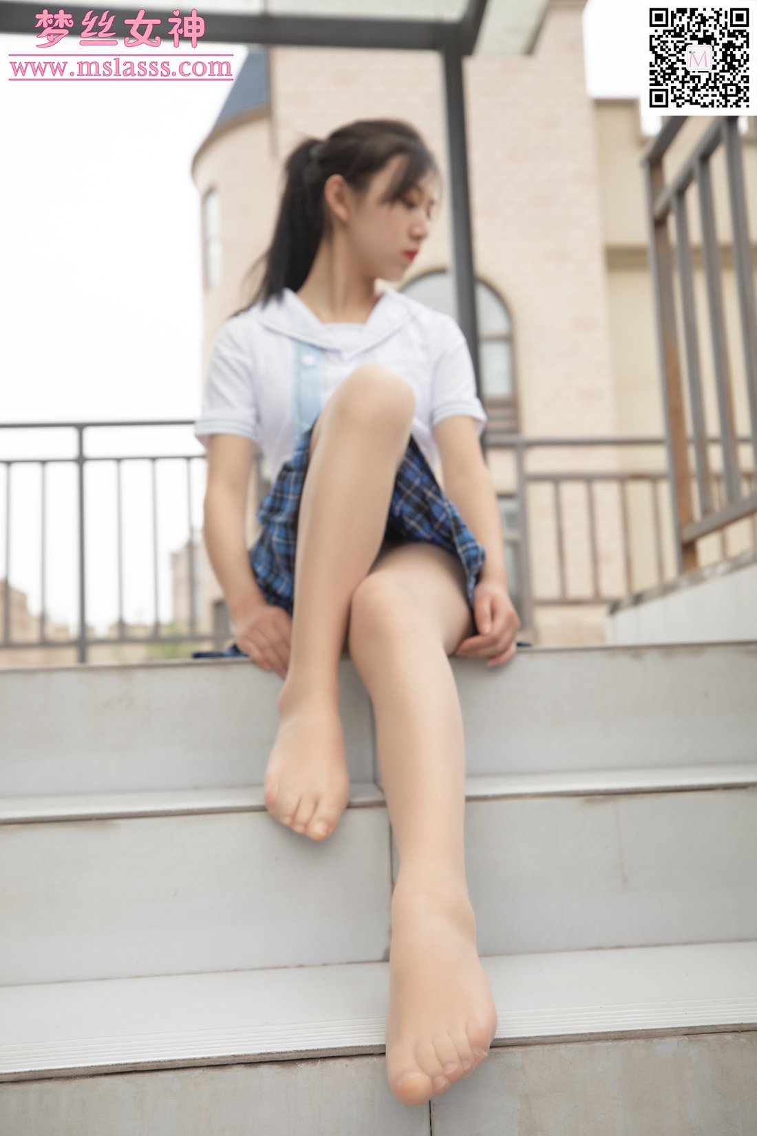 图片[34]-[MSLASS梦丝女神] 2020.04.08 珂珂 匡威鞋女神 在线浏览 – 速更版-美库