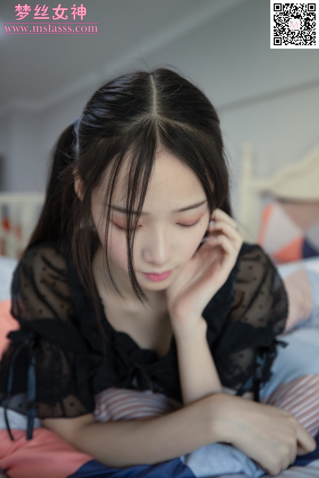 图片[27]-[MSLASS梦丝女神] 2020.05.12 诗琪3 起床的小仙女 在线浏览 – 速更版-美库