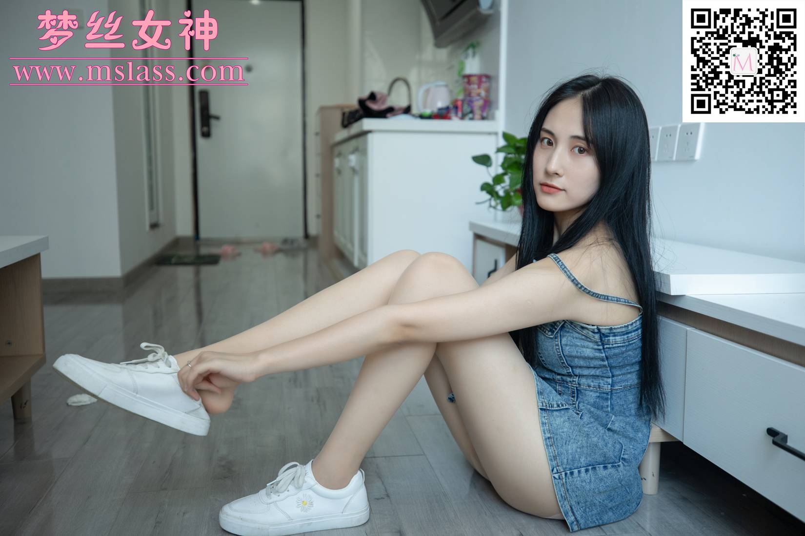 图片[45]-[MSLASS梦丝女神] 2020.06.27 小允儿 牛仔连衣裙 在线浏览 – 速更版-美库