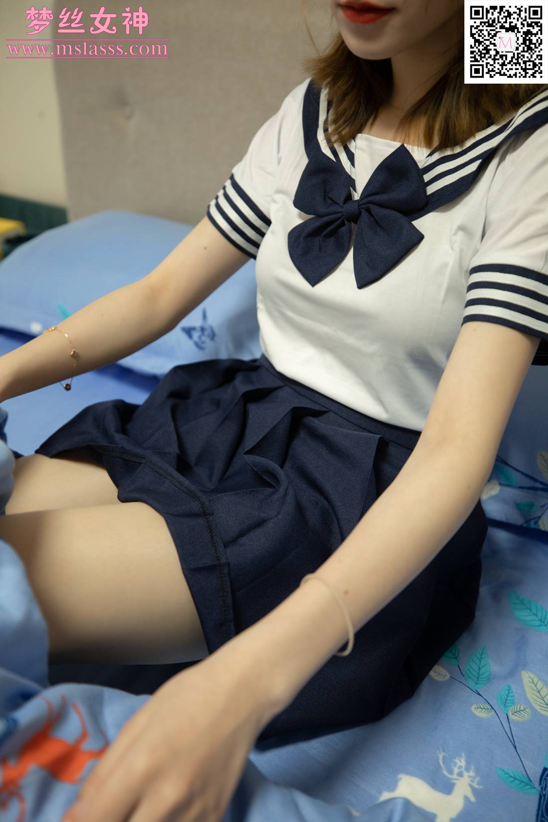 图片[24]-[MSLASS梦丝女神] 2020.06.08 晓晓5 起床的少女 在线浏览 – 速更版-美库