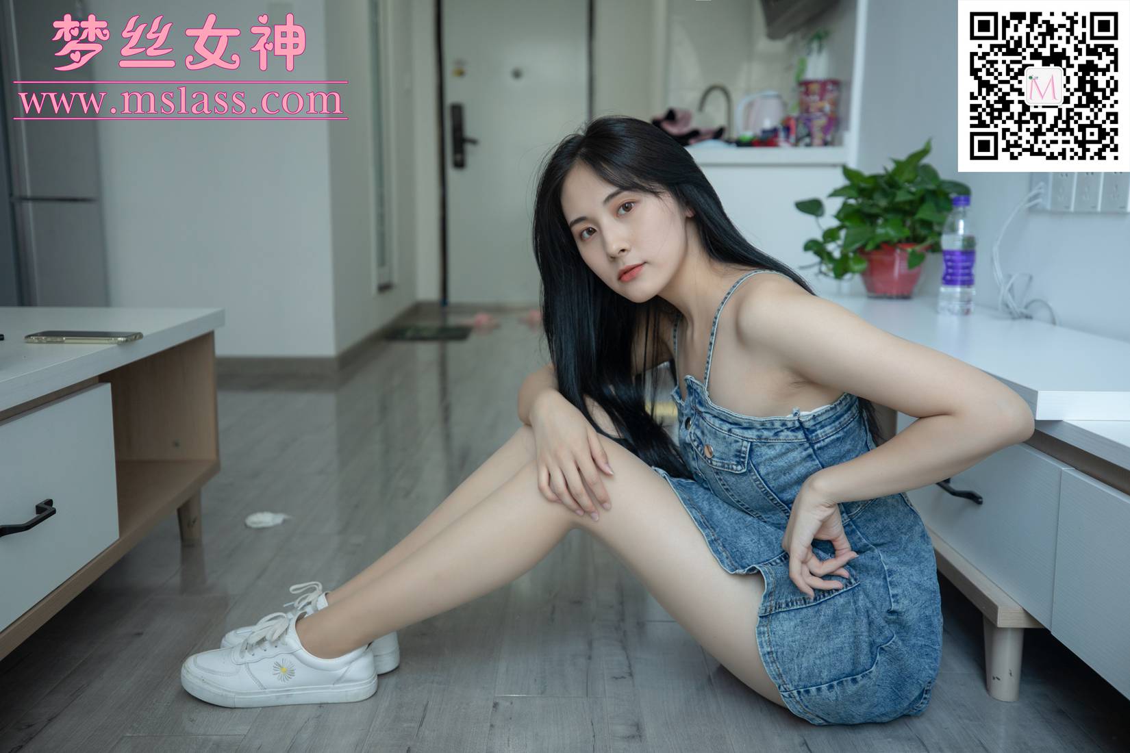 图片[48]-[MSLASS梦丝女神] 2020.06.27 小允儿 牛仔连衣裙 在线浏览 – 速更版-美库