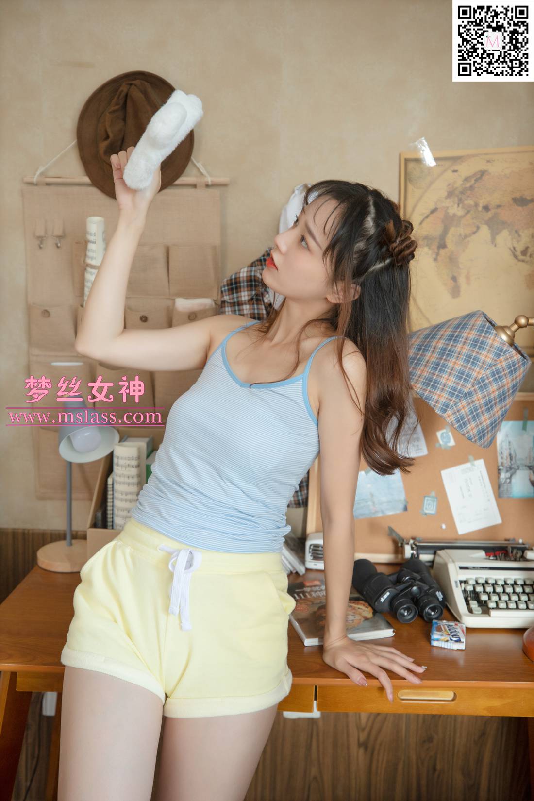 图片[4]-[MSLASS梦丝女神] 2019.08.27 玥玥《超高质拍摄 美女痞子》 在线浏览 – 速更版-美库