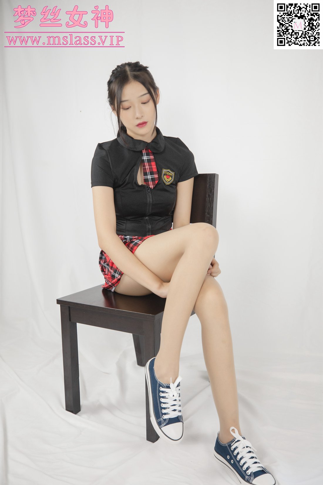 图片[66]-[MSLASS梦丝女神] 2020.10.03 诗琪 帆布鞋 在线浏览 – 速更版-美库