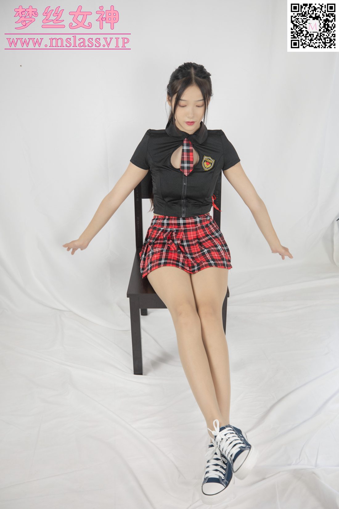 图片[7]-[MSLASS梦丝女神] 2020.10.03 诗琪 帆布鞋 在线浏览 – 速更版-美库