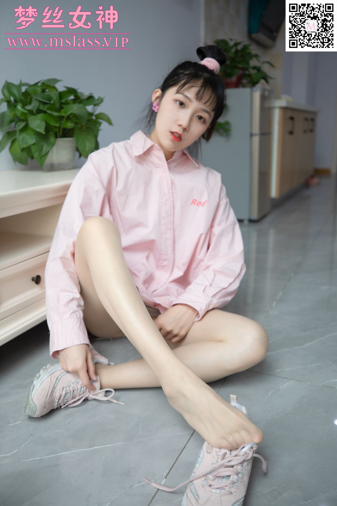 图片[47]-[MSLASS梦丝女神] 2020.10.22 莹仙女 粉粉的 在线浏览 – 速更版-美库