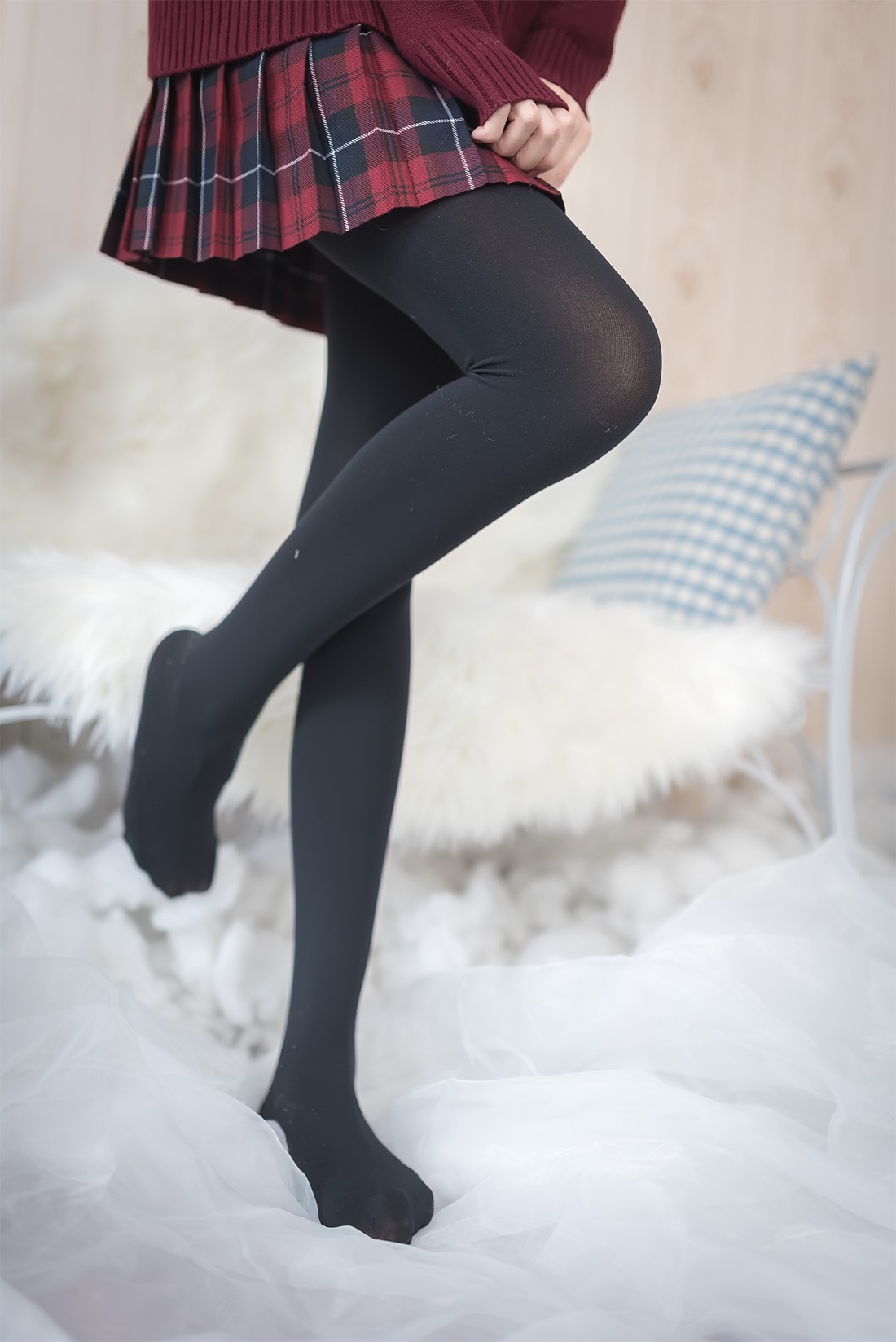 图片[48]-[风之领域] No.010 秋装搭配完美黑丝 在线浏览 – 速更版-美库