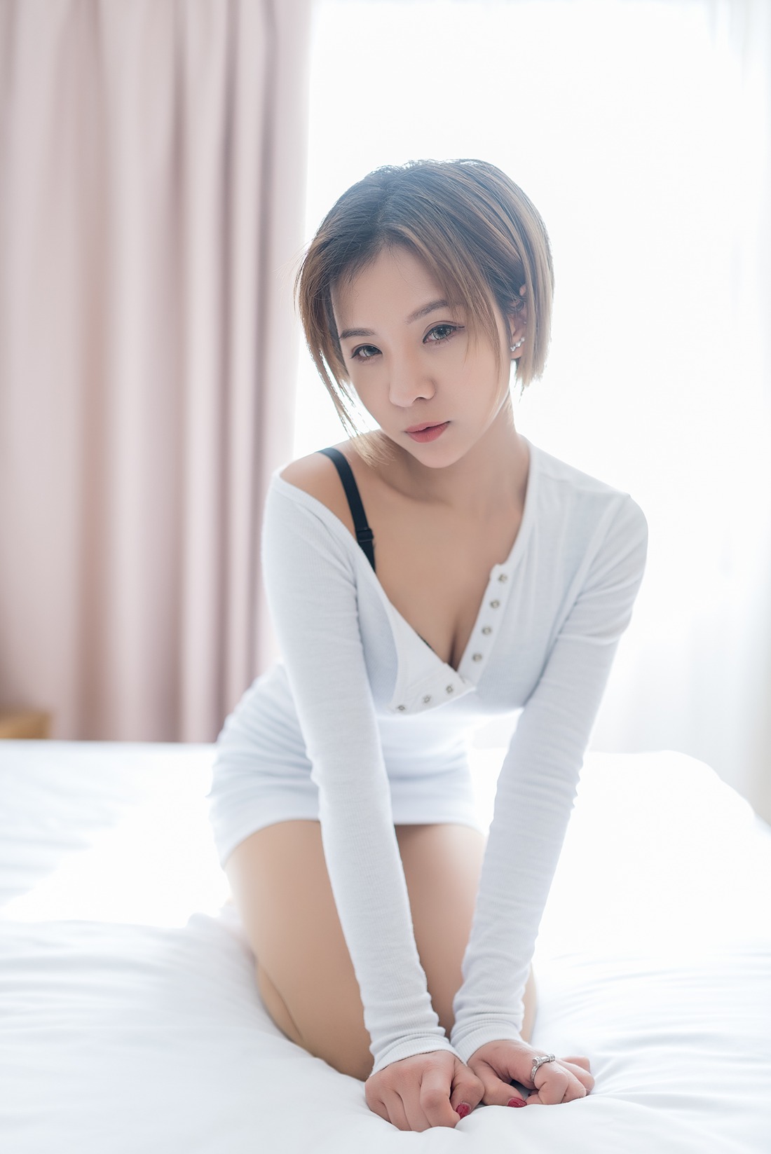 图片[33]-[风之领域] No.019 短发阳光少女的私房照 在线浏览 – 速更版-美库