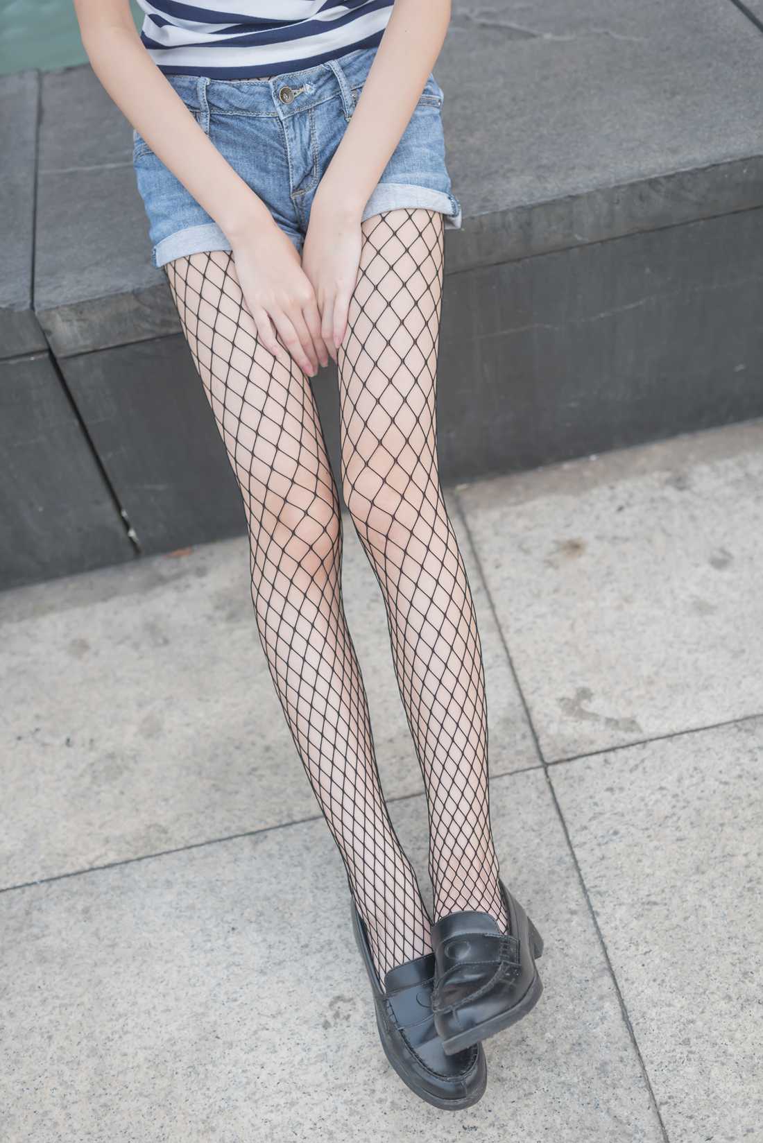 图片[46]-[风之领域] No.027 短裤鱼网丝袜 在线浏览 – 速更版-美库