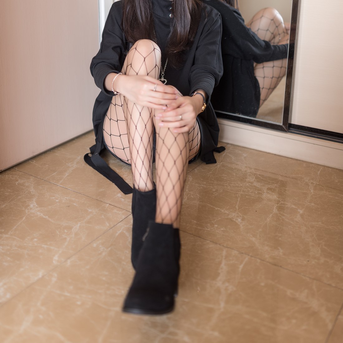 图片[15]-[风之领域] No.033 诱人的鱼网袜 在线浏览 – 速更版-美库