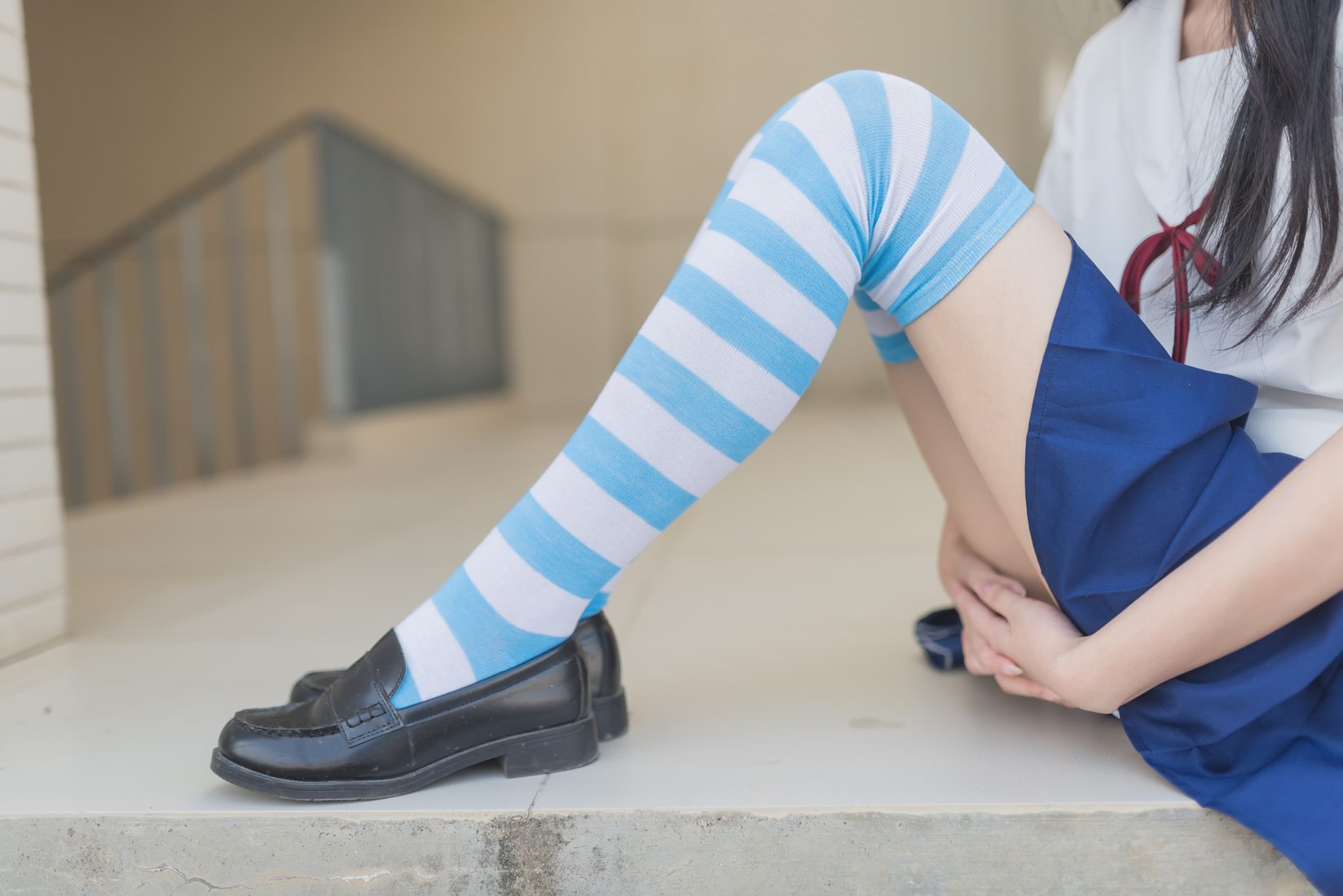 图片[5]-[风之领域] No.034 性感的新校服 在线浏览 – 速更版-美库