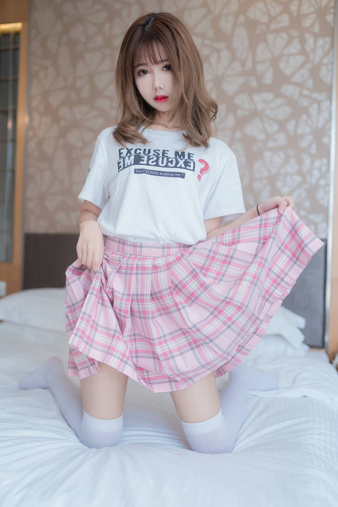 图片[32]-[风之领域] No.066 超美气质格子裙少女 在线浏览 – 速更版-美库