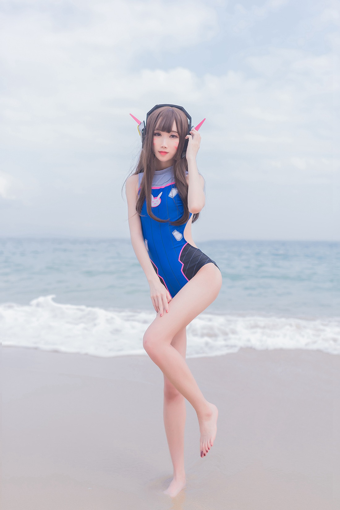 图片[25]-[风之领域] No.074 赛场的足球宝贝 Cos守望先锋DVA 在线浏览 – 速更版-美库