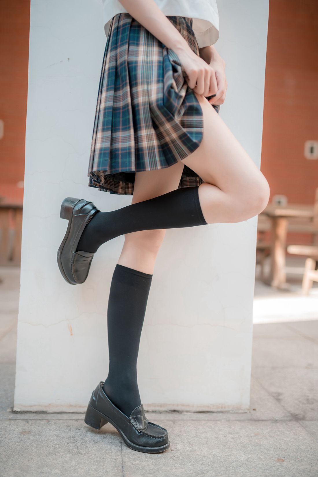 图片[40]-[风之领域] No.075 JK黑丝长筒袜 在线浏览 – 速更版-美库