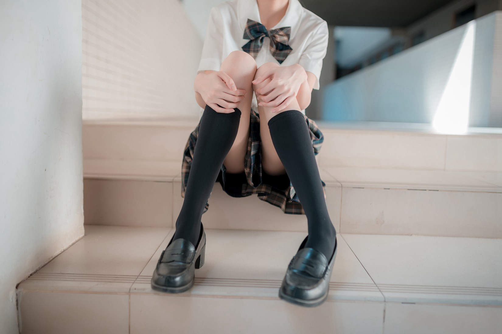 图片[19]-[风之领域] No.075 JK黑丝长筒袜 在线浏览 – 速更版-美库