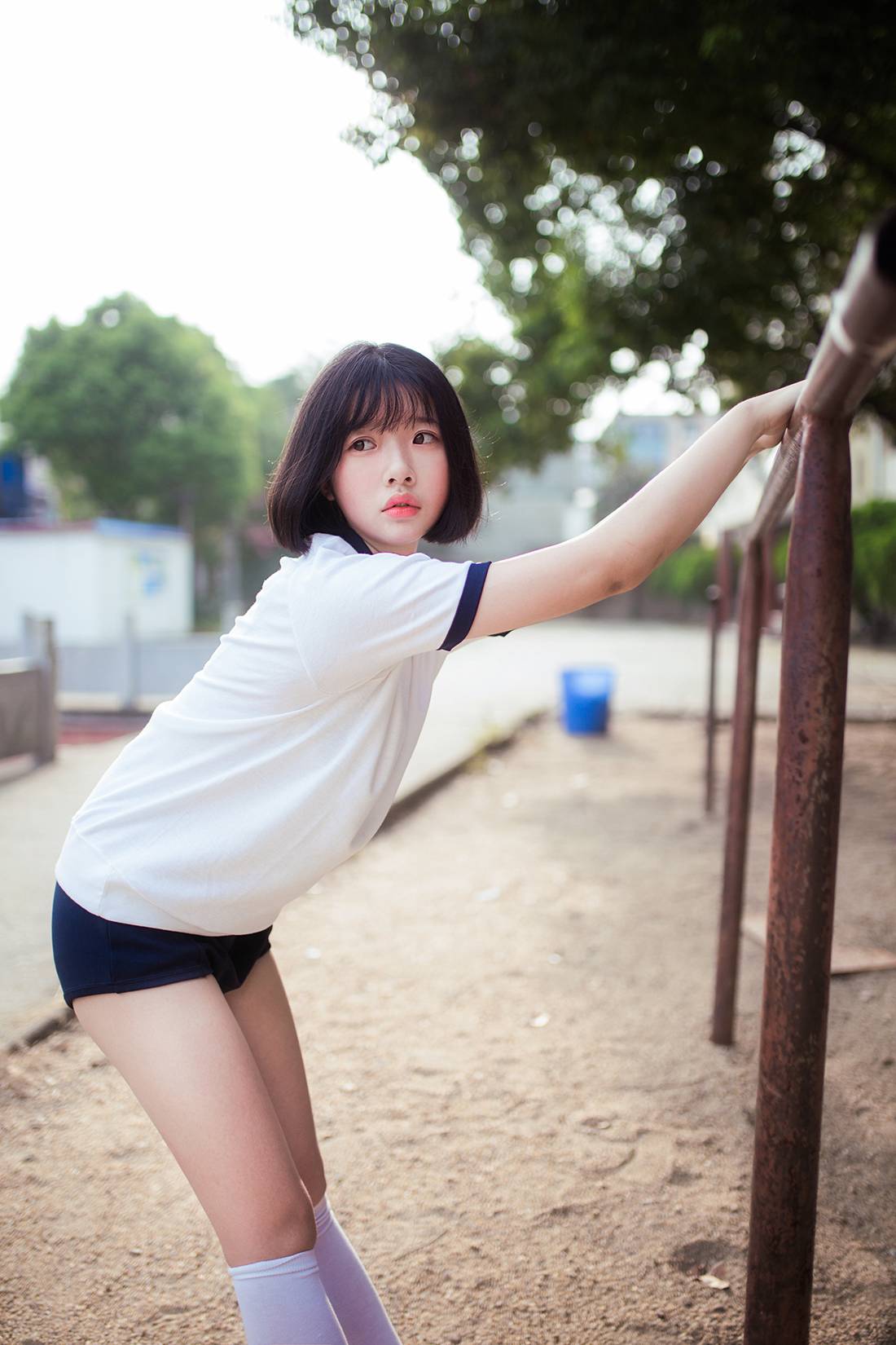 图片[13]-[风之领域] No.094 操场上的体操服 在线浏览 – 速更版-美库