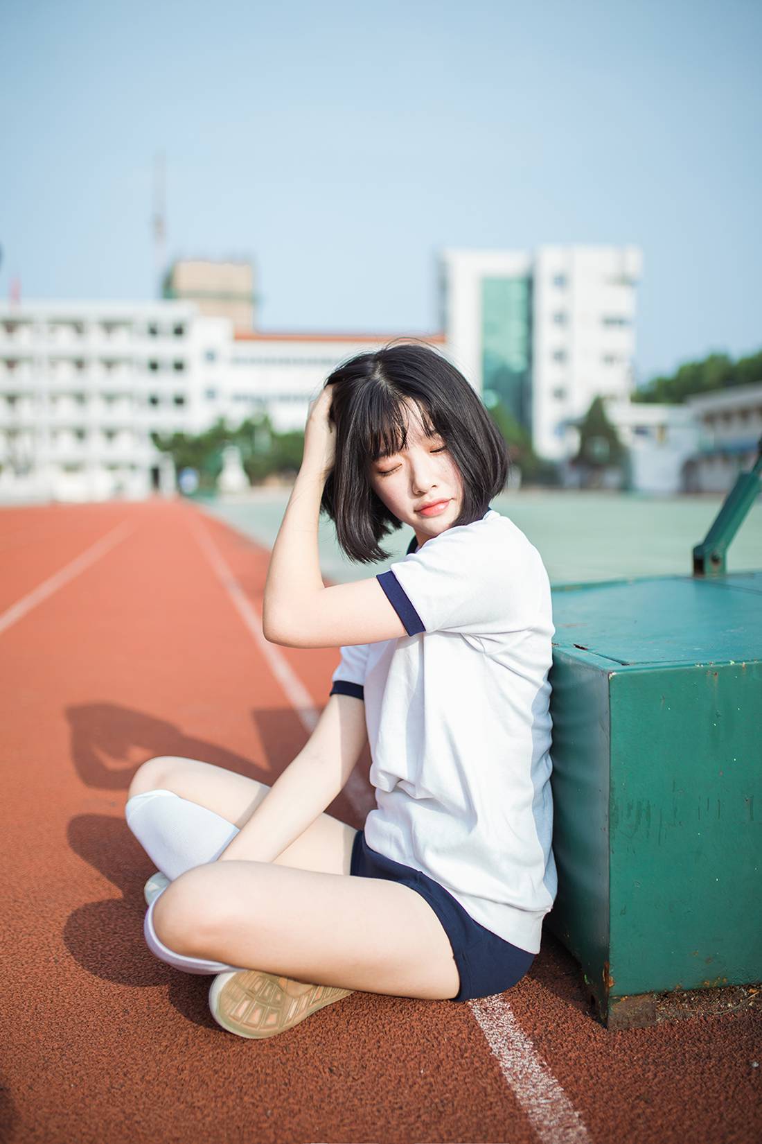 图片[12]-[风之领域] No.094 操场上的体操服 在线浏览 – 速更版-美库