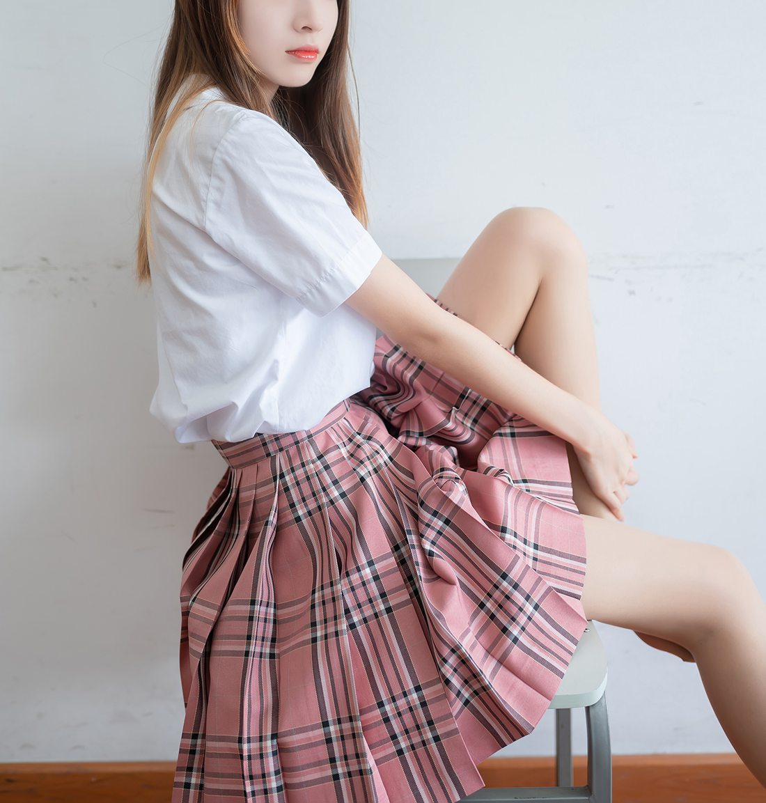 图片[12]-[风之领域] No.114 格子裙 隔壁少女 在线浏览 – 速更版-美库