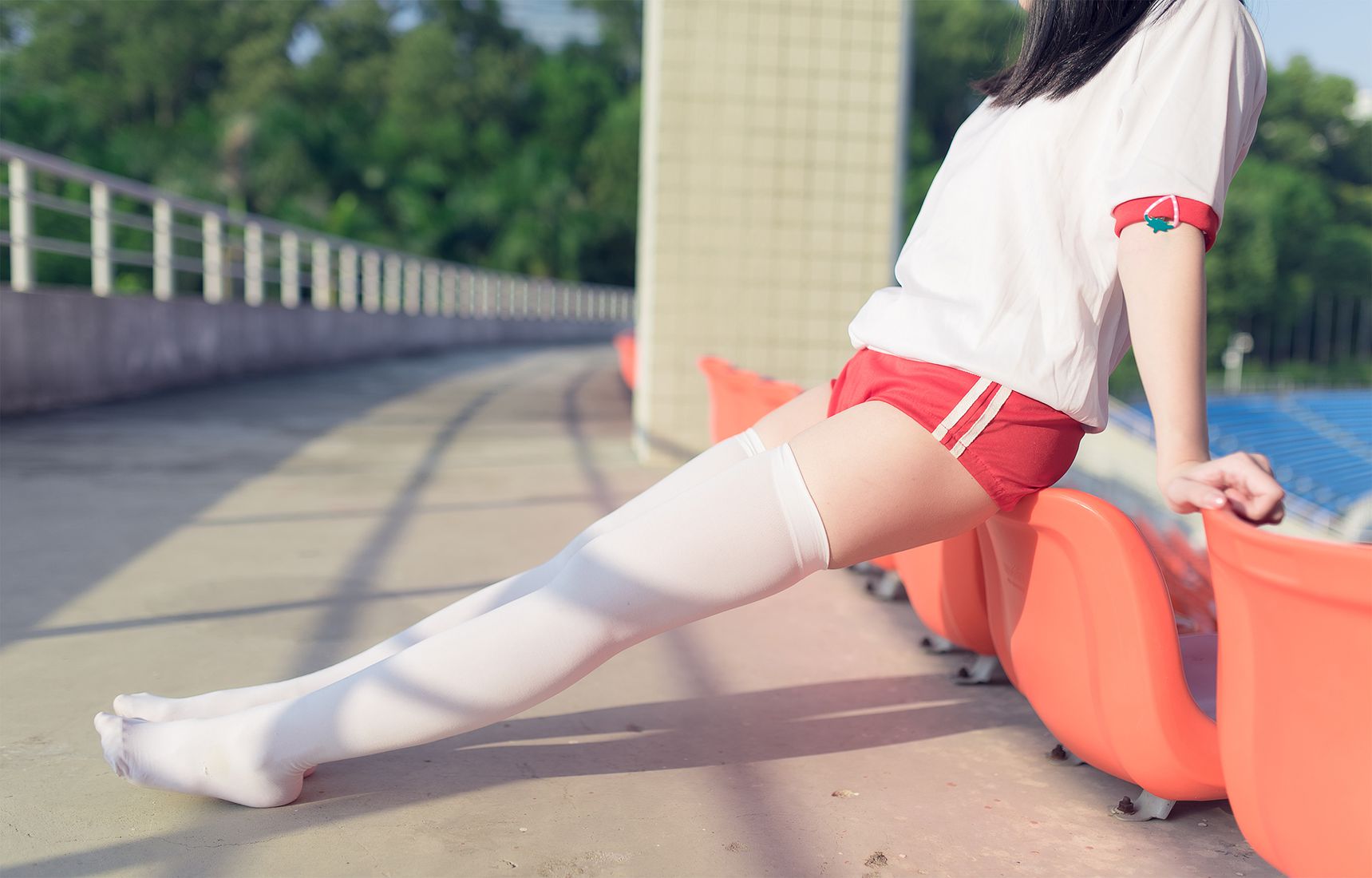 图片[15]-[风之领域] No.120 体育馆 粉白少女 在线浏览 – 速更版-美库