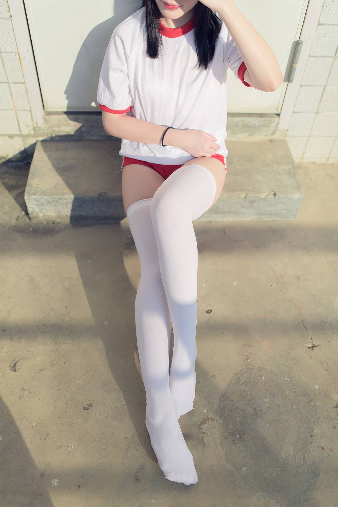 图片[46]-[风之领域] No.120 体育馆 粉白少女 在线浏览 – 速更版-美库