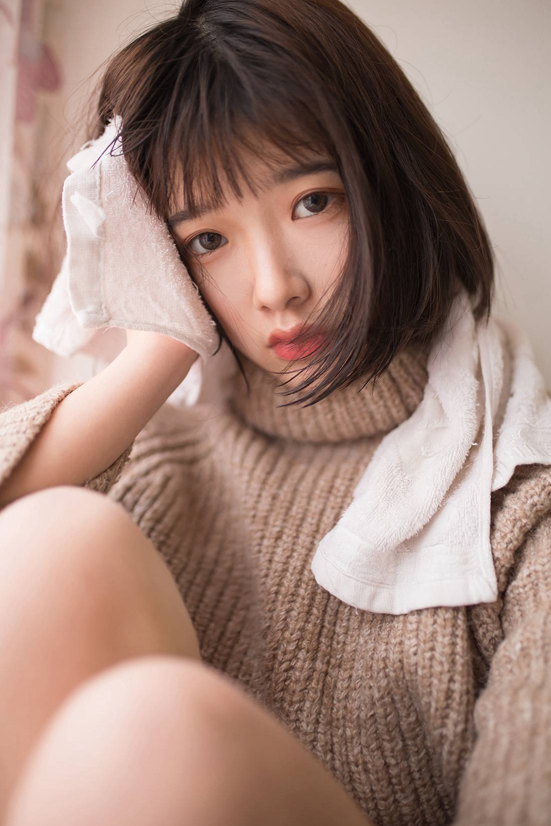 图片[5]-[风之领域] No.137 毛衣清纯少女 在线浏览 – 速更版-美库