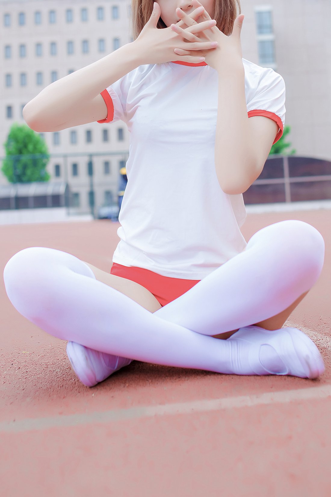 图片[20]-[风之领域] No.142 体育场上的宝贝少女 在线浏览 – 速更版-美库