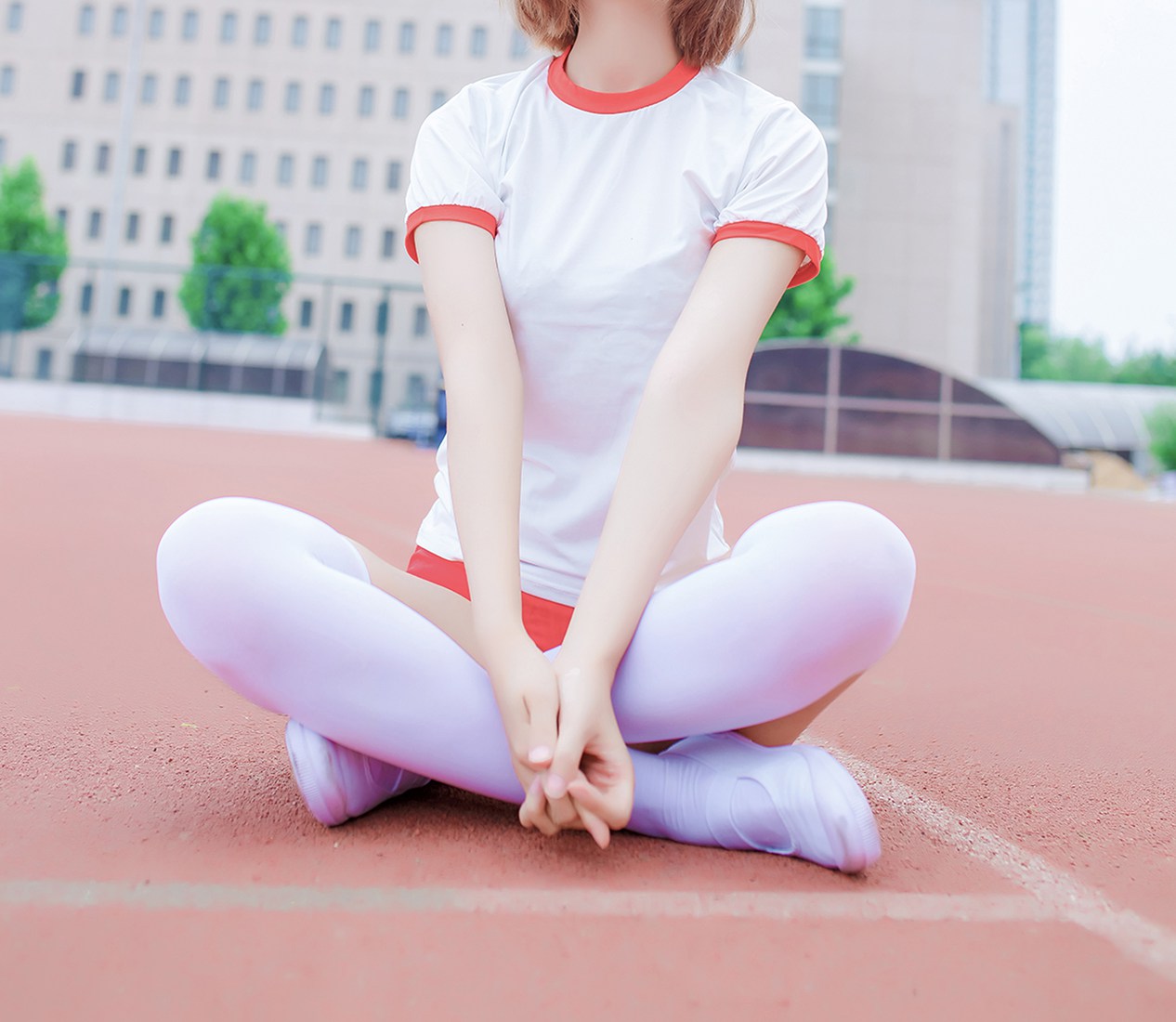 图片[17]-[风之领域] No.142 体育场上的宝贝少女 在线浏览 – 速更版-美库