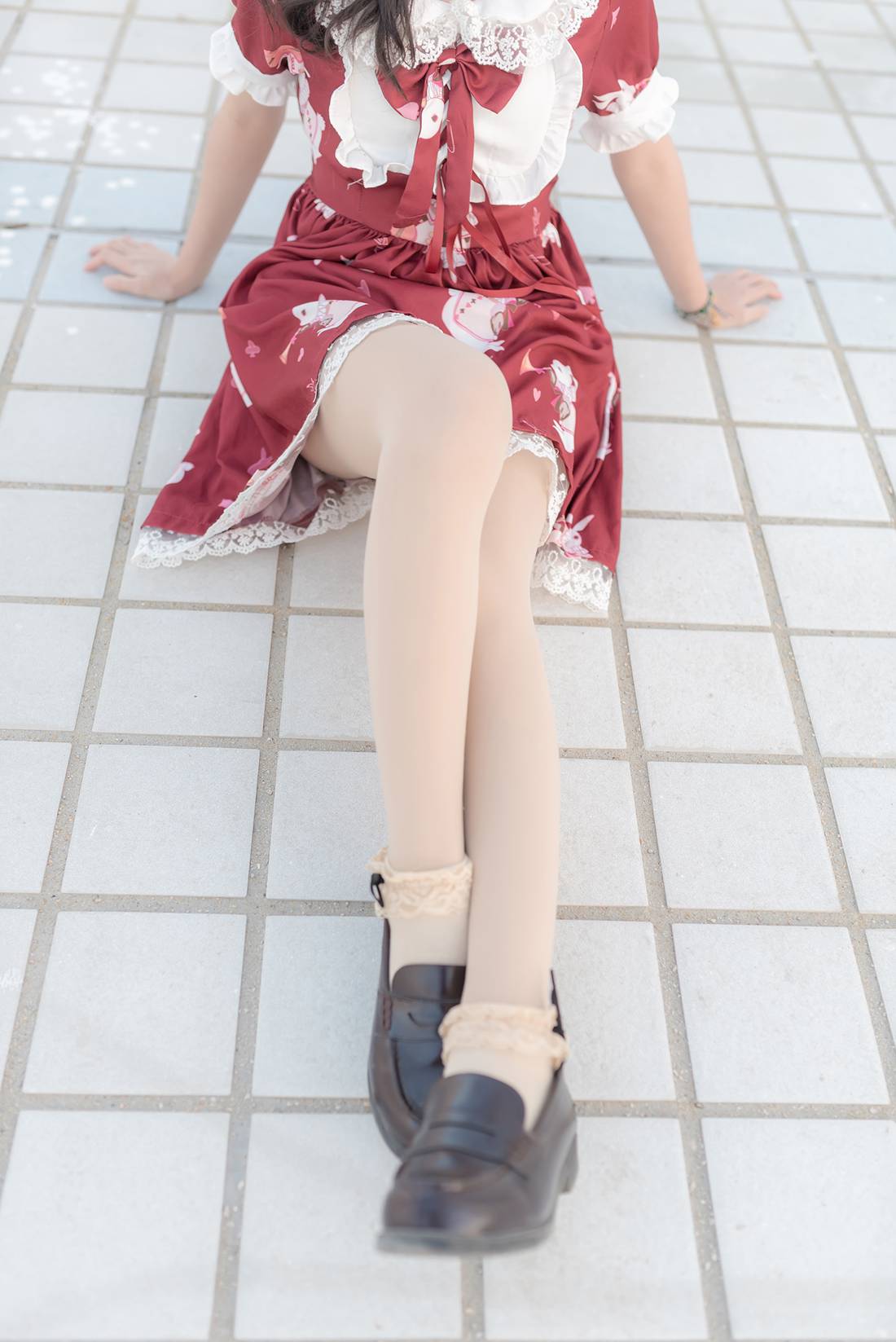 图片[34]-[风之领域] No.154 街道上的红裙肉丝女孩 在线浏览 – 速更版-美库