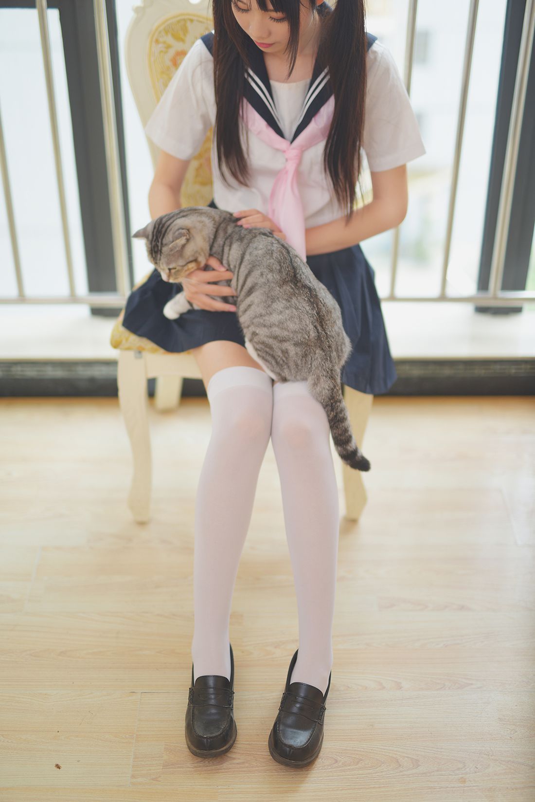 图片[43]-[风之领域] No.161 喵喵校服少女 在线浏览 – 速更版-美库