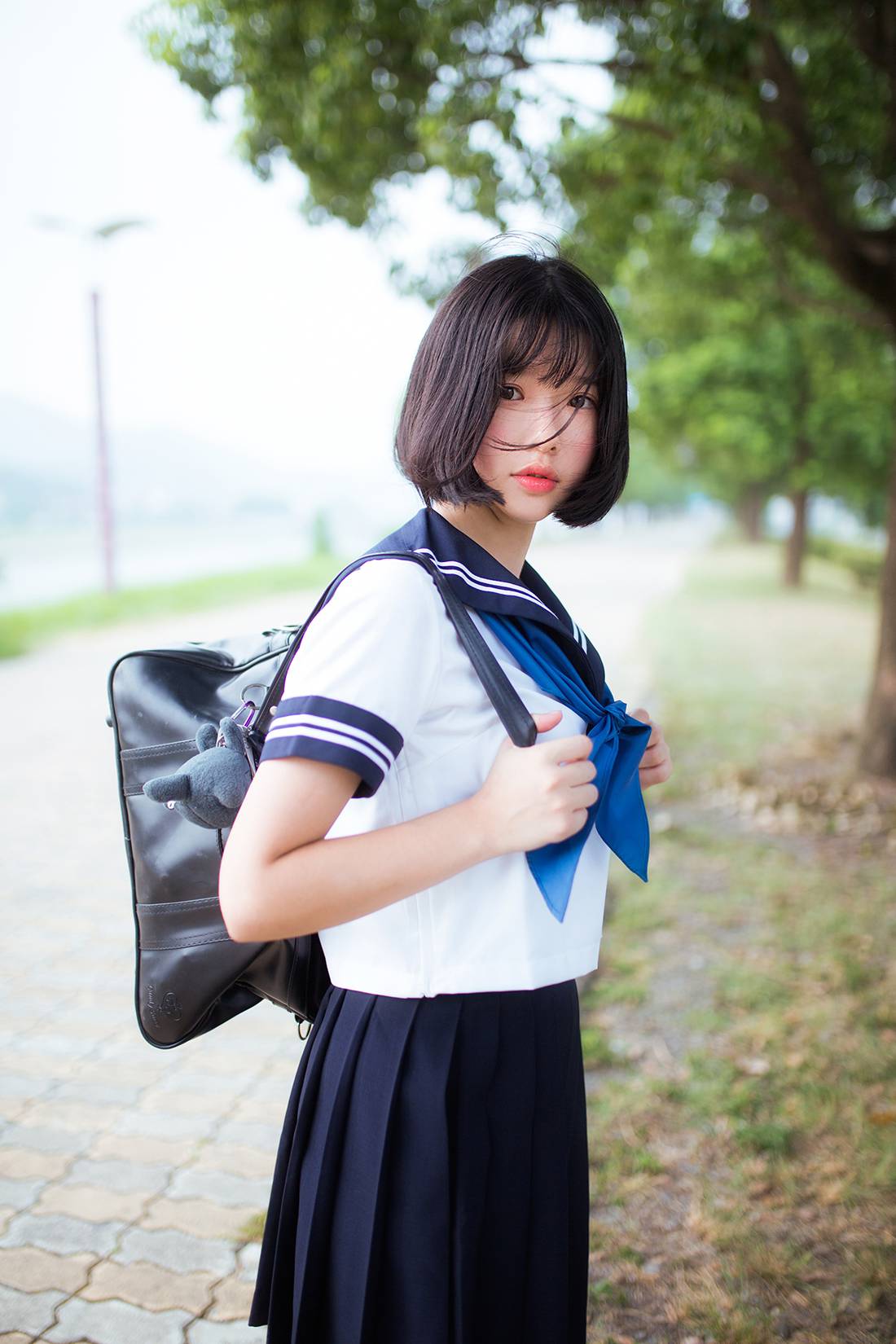 图片[3]-[风之领域] No.162 可爱的水手服 在线浏览 – 速更版-美库