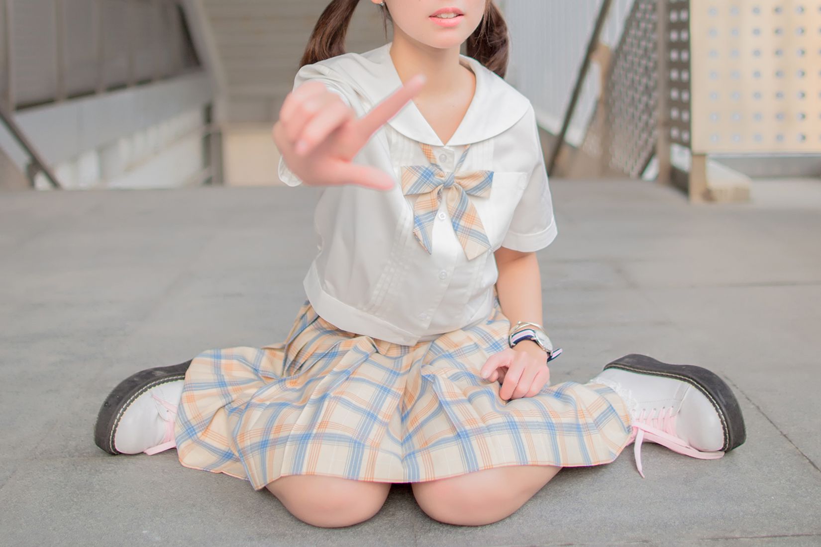 图片[23]-[风之领域] No.171 偶遇楼道中的学妹 在线浏览 – 速更版-美库