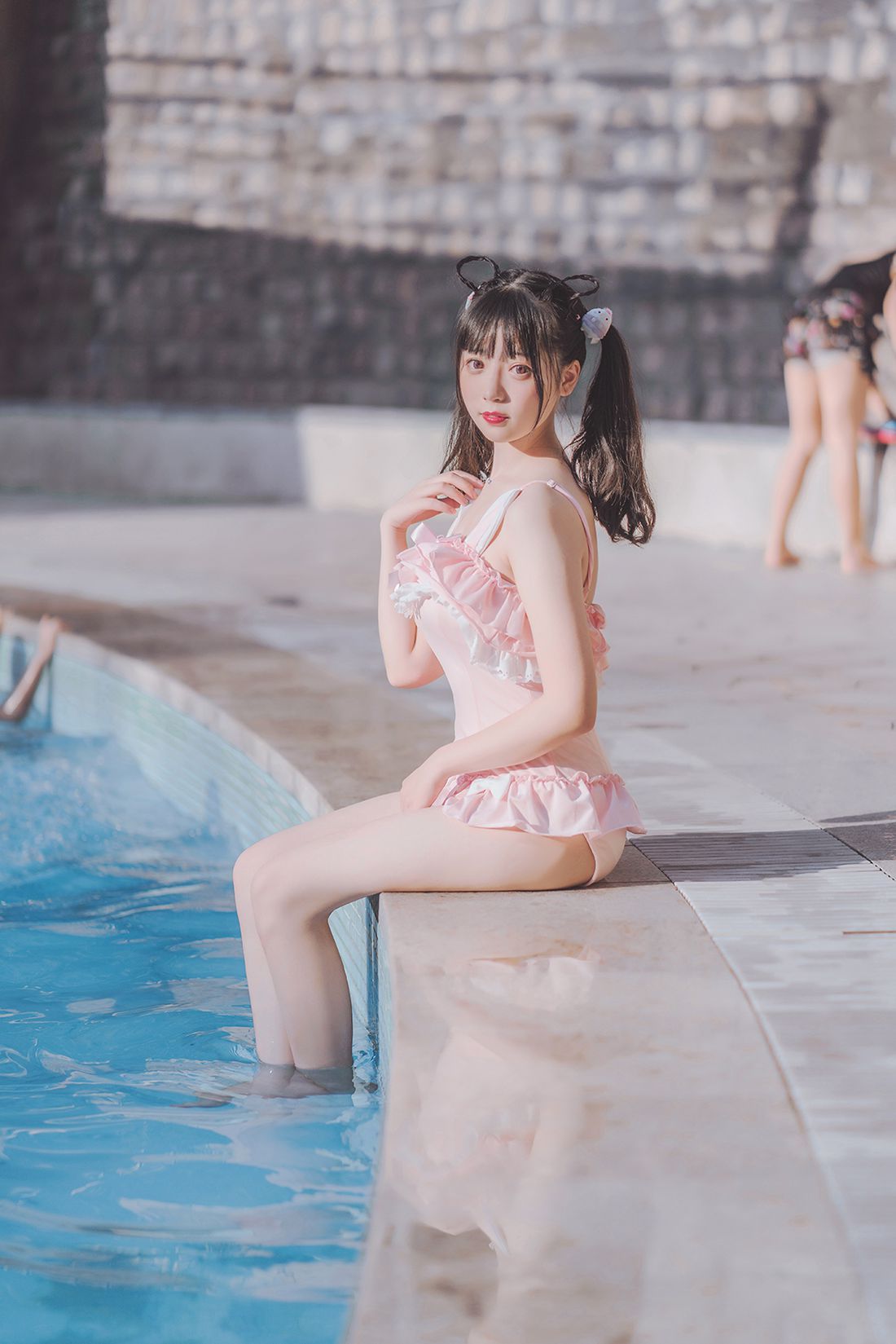[风之领域] No.173 粉色兔子泳装少女 在线浏览 – 优选-优选资源网
