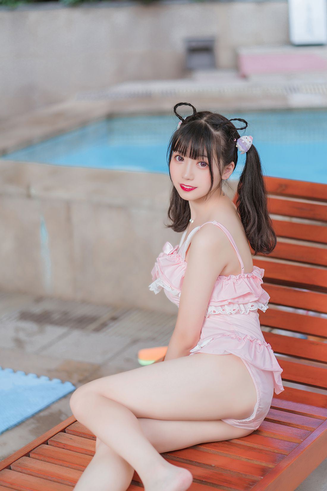 图片[22]-[风之领域] No.173 粉色兔子泳装少女 在线浏览 – 速更版-美库