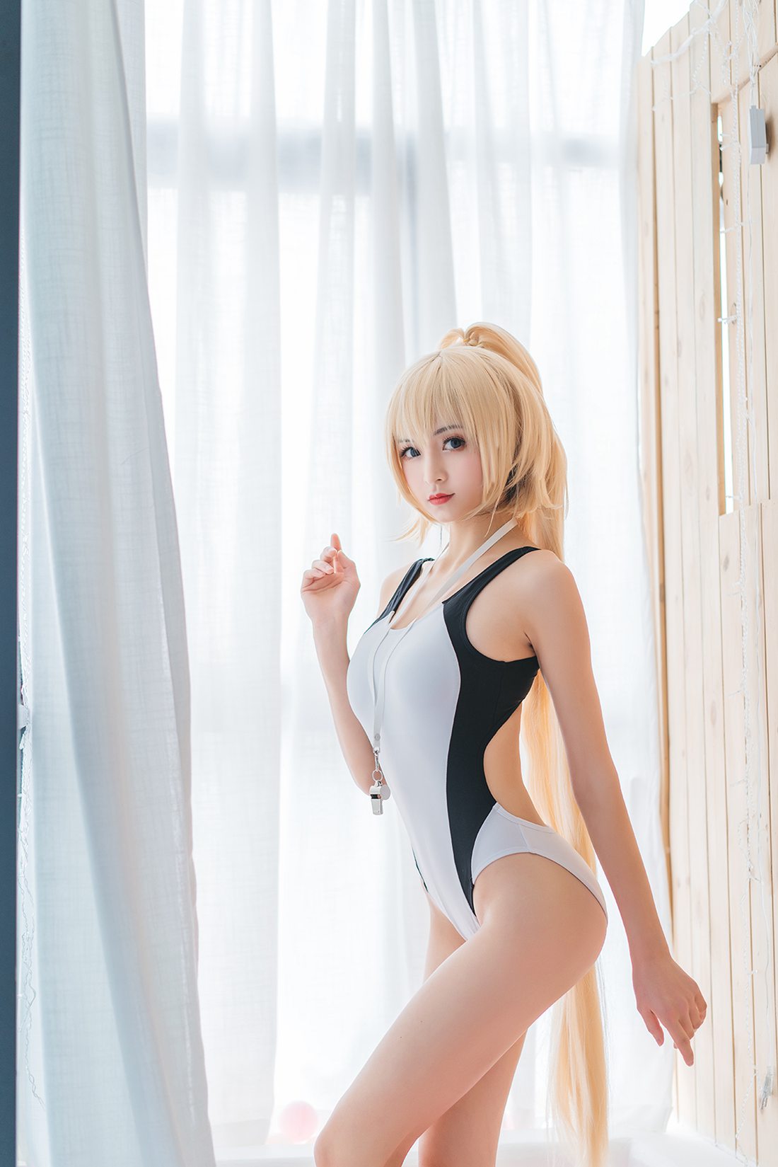 图片[28]-[风之领域] No.181 黑白条纹泳装 在线浏览 – 速更版-美库