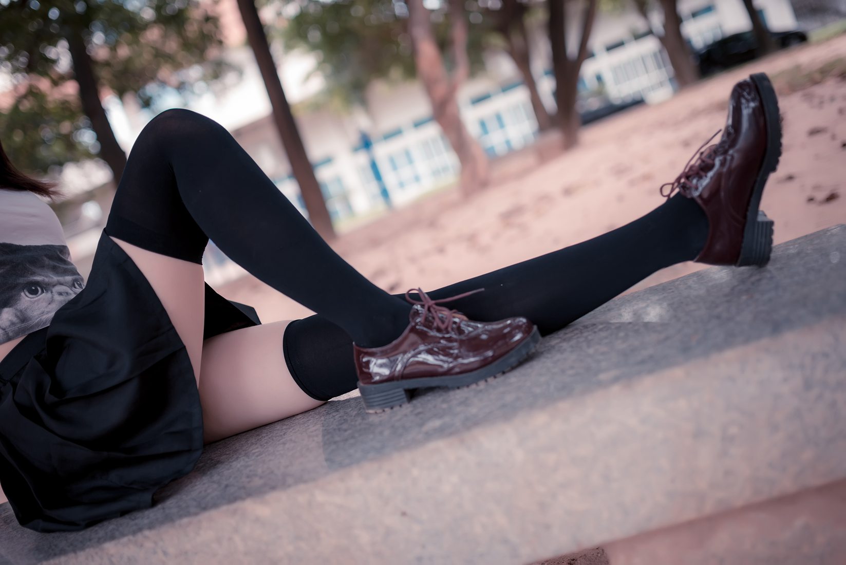 图片[20]-[风之领域] No.187 黑丝户外筒袜 在线浏览 – 速更版-美库