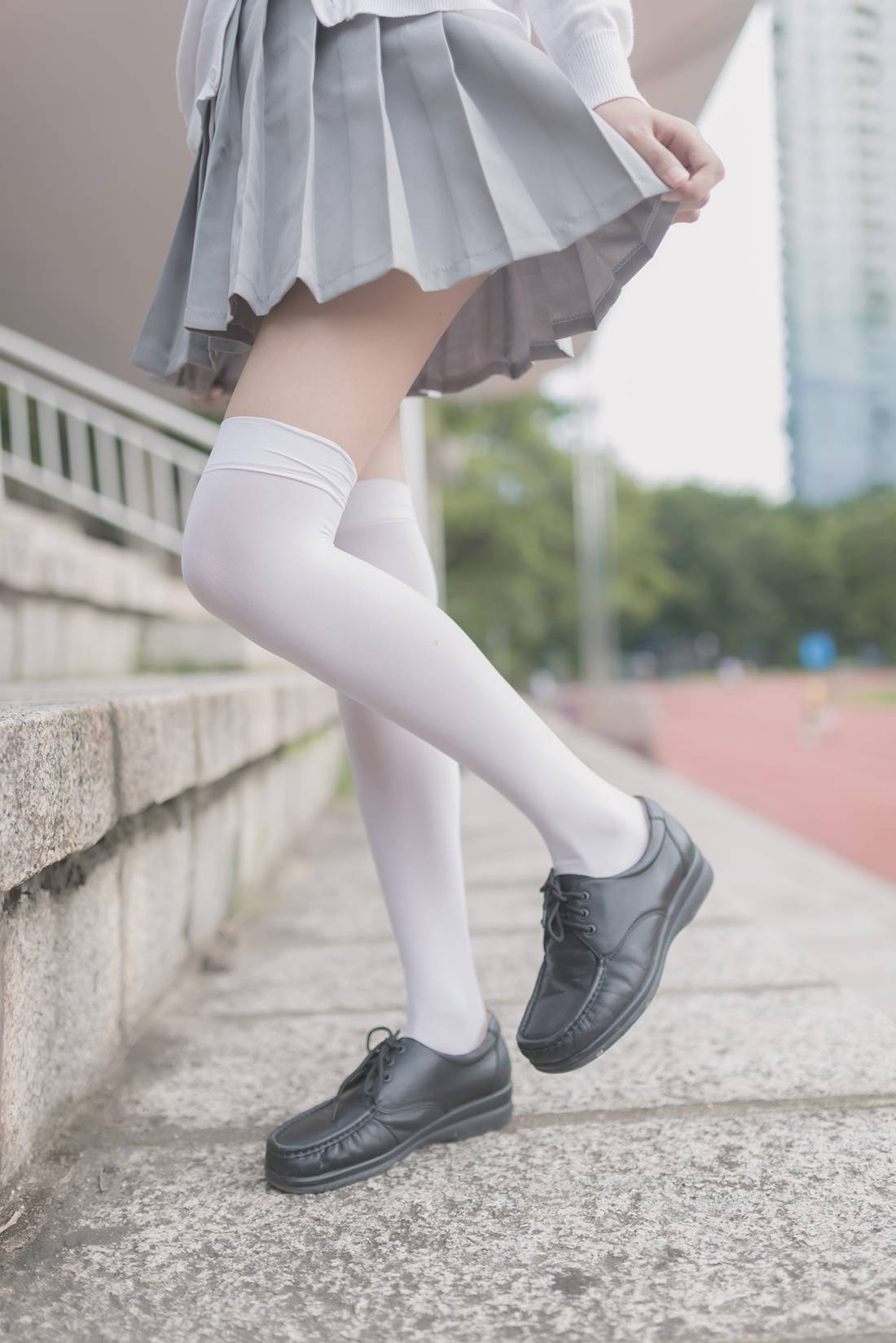 图片[2]-[风之领域] No.190 踏青的白丝美少女 在线浏览-翎羽暗房