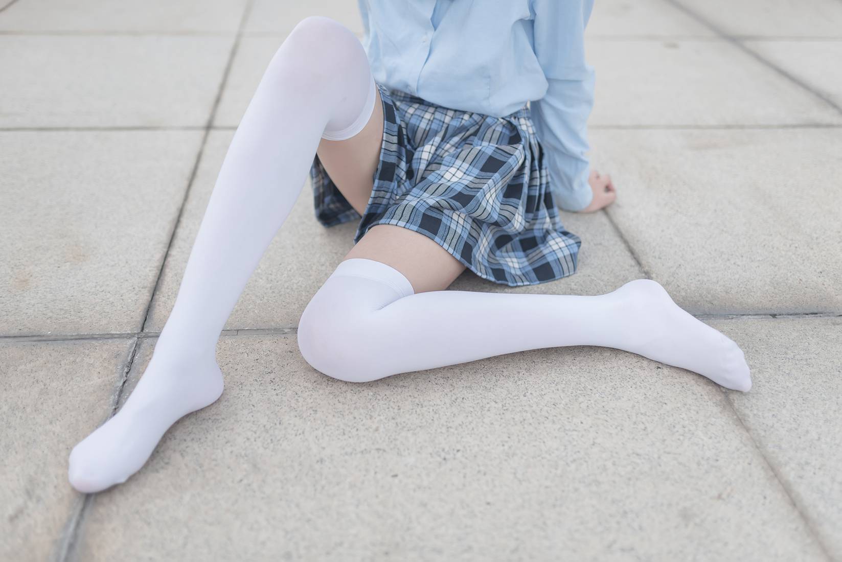 图片[32]-[风之领域] No.189 格子裙白丝美少女 在线浏览 – 速更版-美库