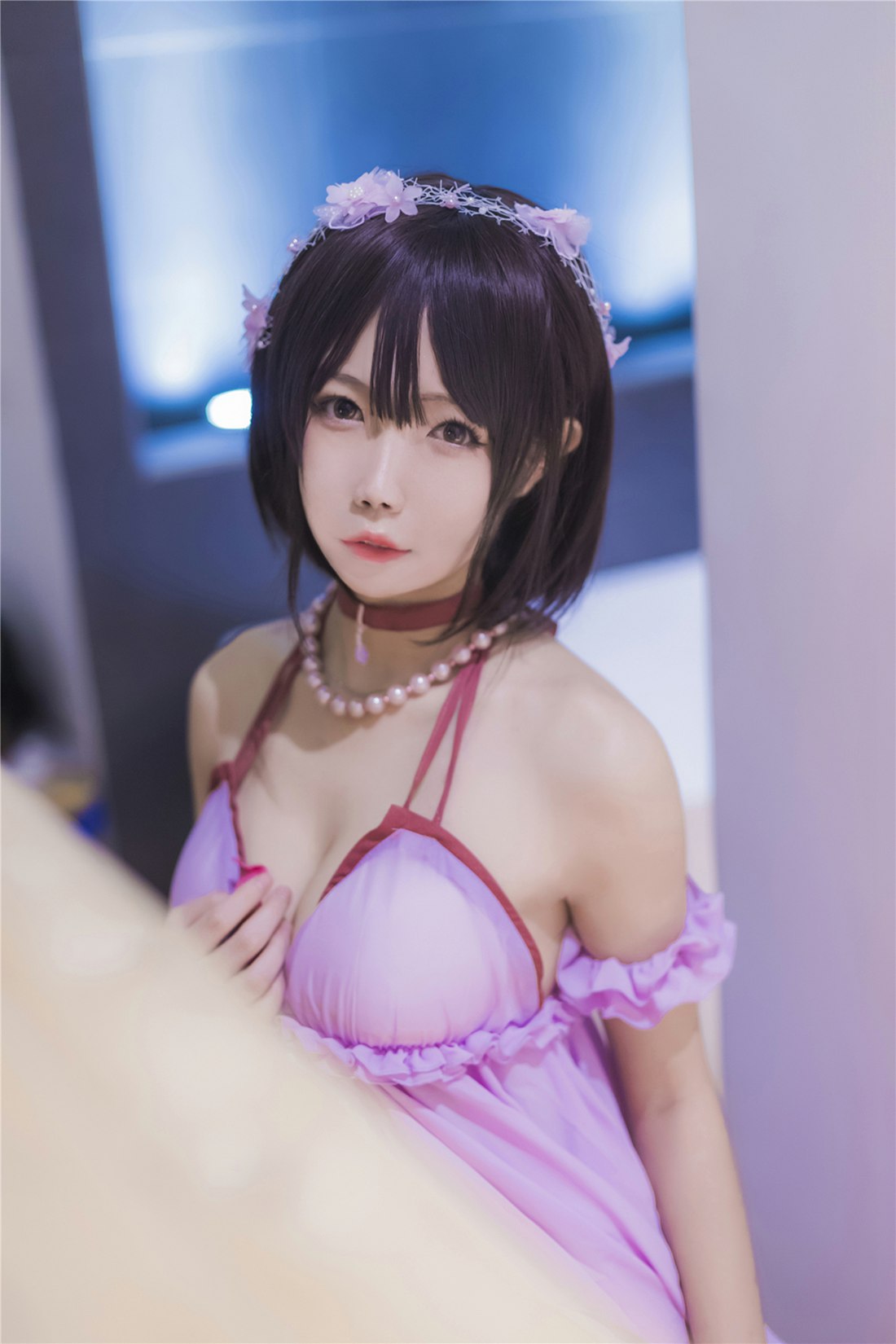 图片[34]-[风之领域] No.201 紫色薄沙睡裙 在线浏览 – 速更版-美库