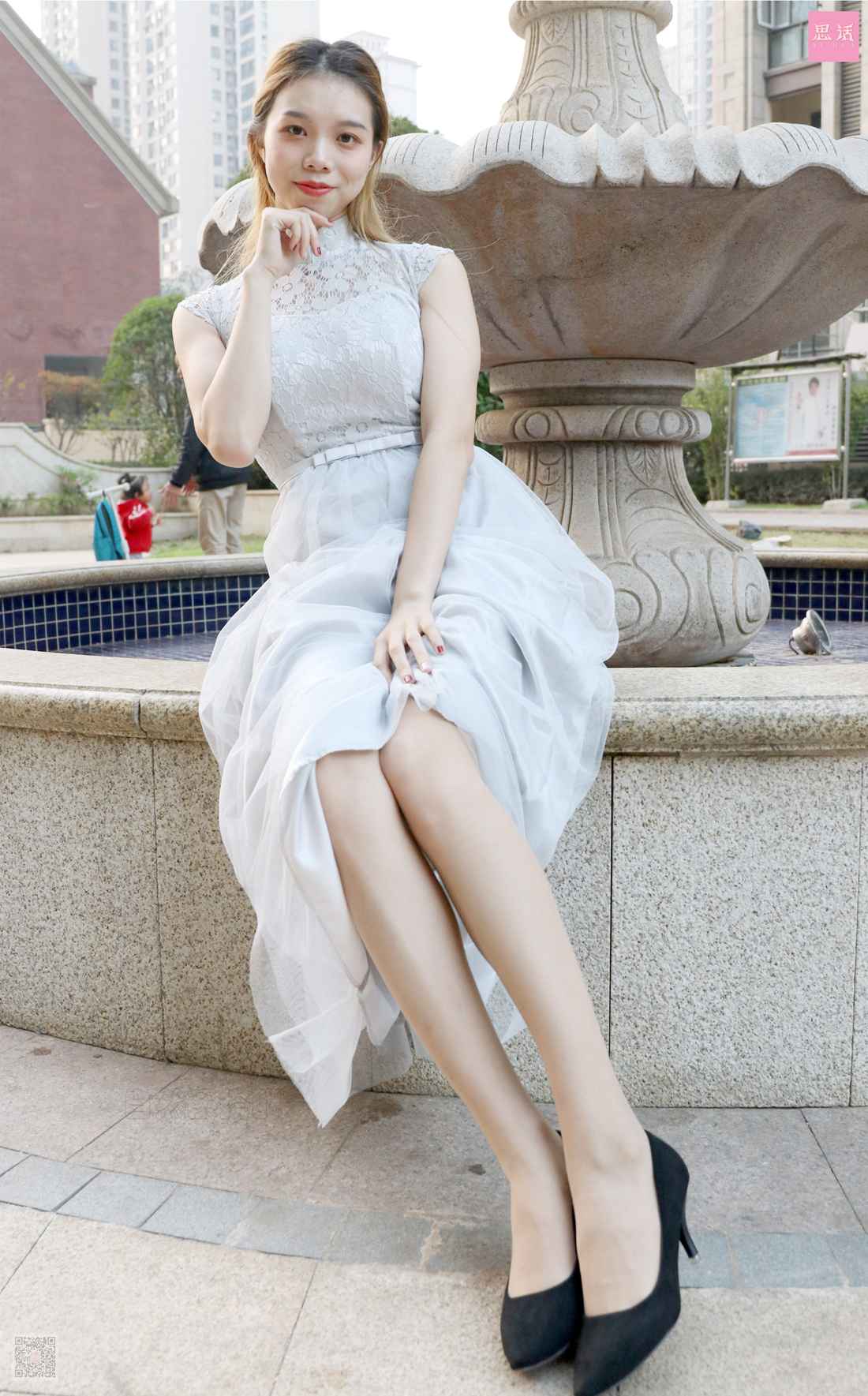 图片[8]-[SiHua思话] SH034 花园里迷路的小伴娘 小俏 在线浏览 – 速更版-美库