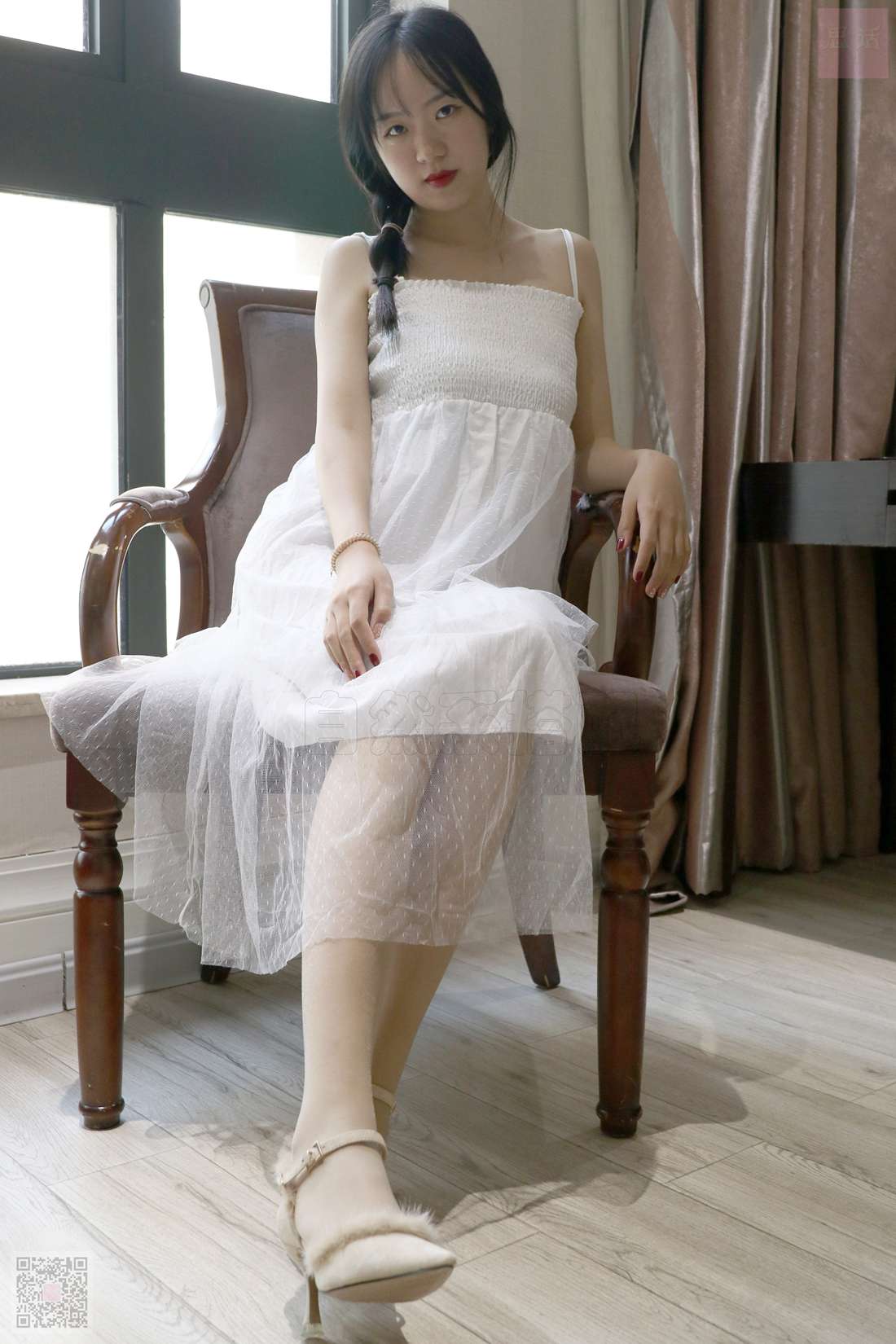 图片[73]-[SiHua思话] SH033 麻花辫女孩的白我连衣裙 子琦 在线浏览 – 速更版-美库