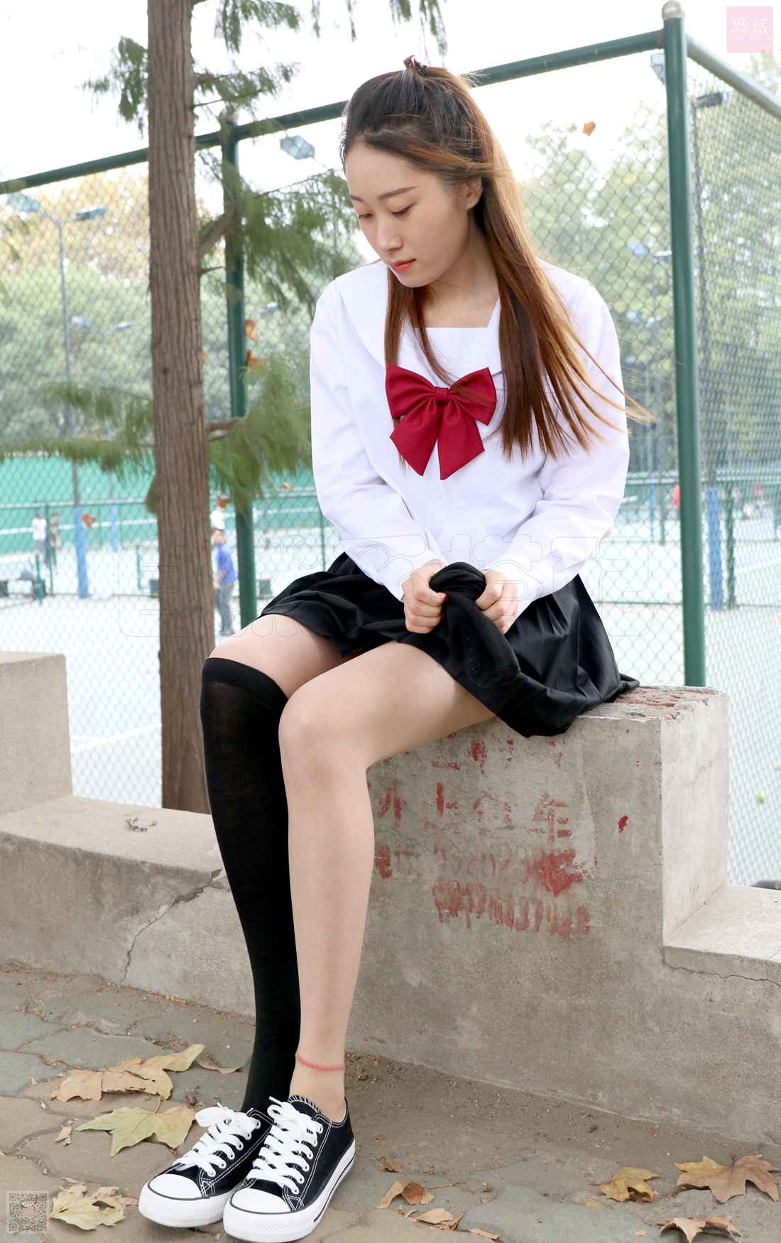 图片[19]-[SiHua思话] SH041 JK的第一次尝试 伊一 在线浏览 – 速更版-美库