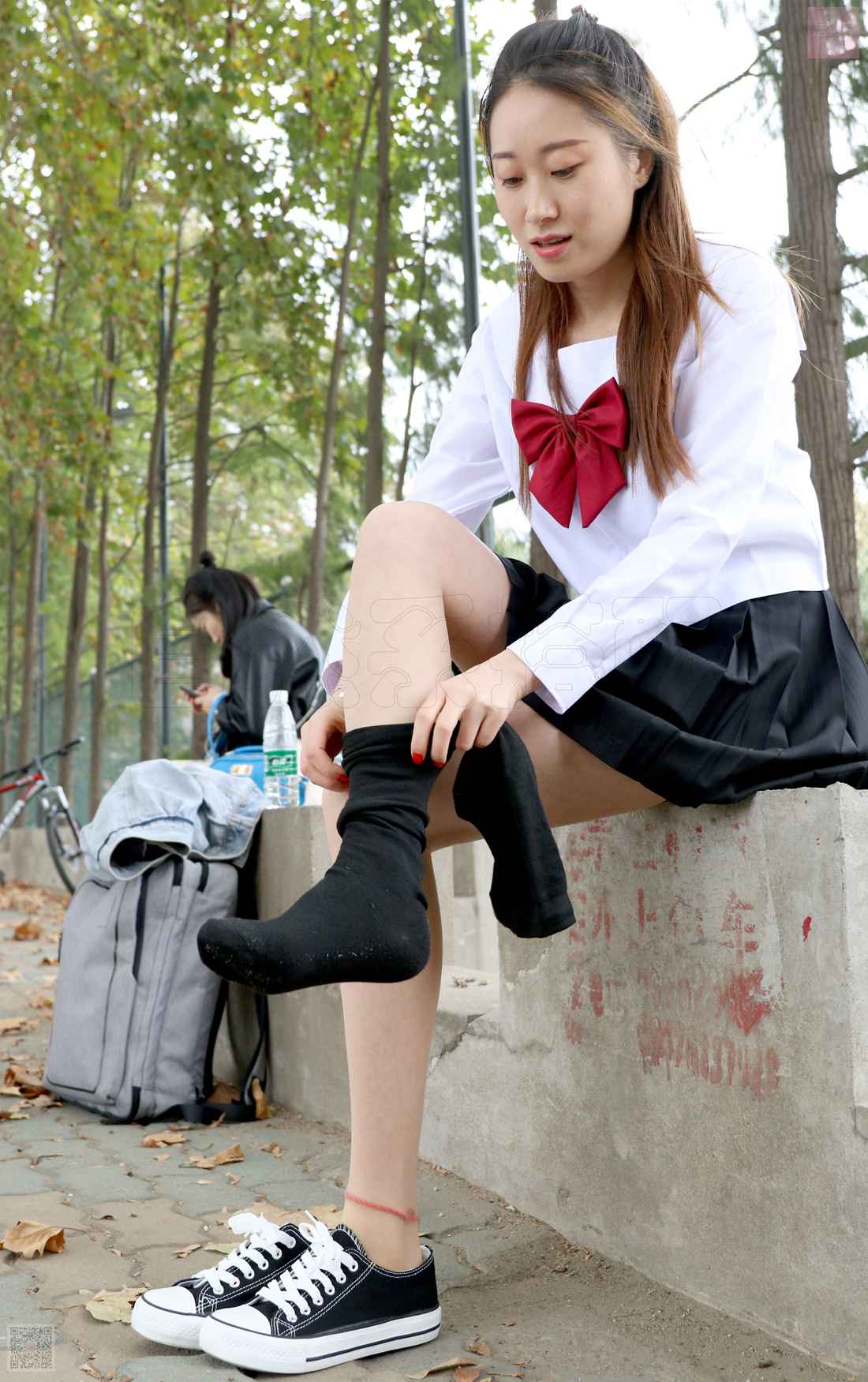 图片[25]-[SiHua思话] SH041 JK的第一次尝试 伊一 在线浏览 – 速更版-美库