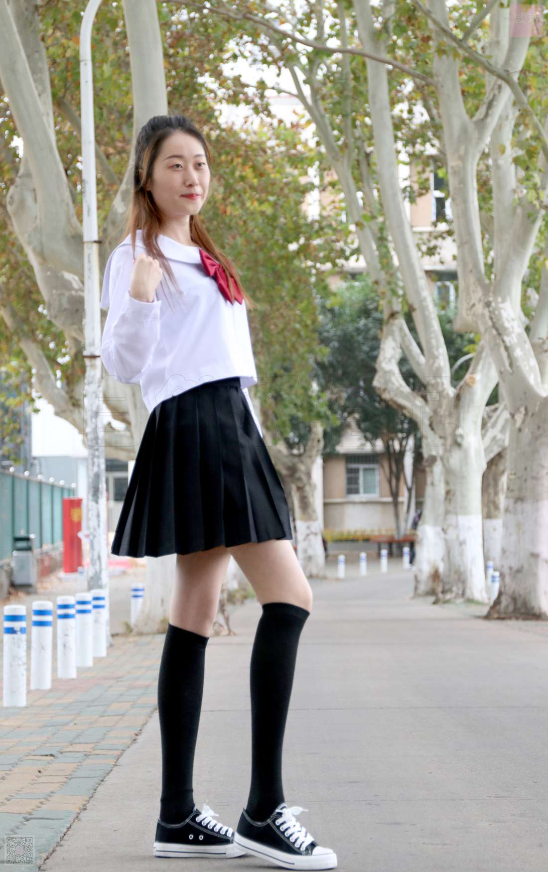 图片[8]-[SiHua思话] SH041 JK的第一次尝试 伊一 在线浏览 – 速更版-美库