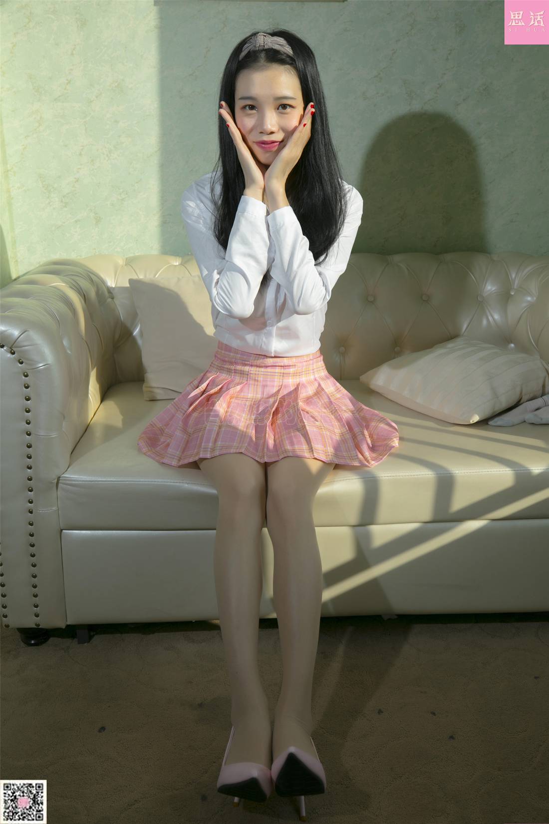 图片[24]-[SiHua思话] SH110 小俏 春日阳光下的迷情少女 在线浏览 – 速更版-美库