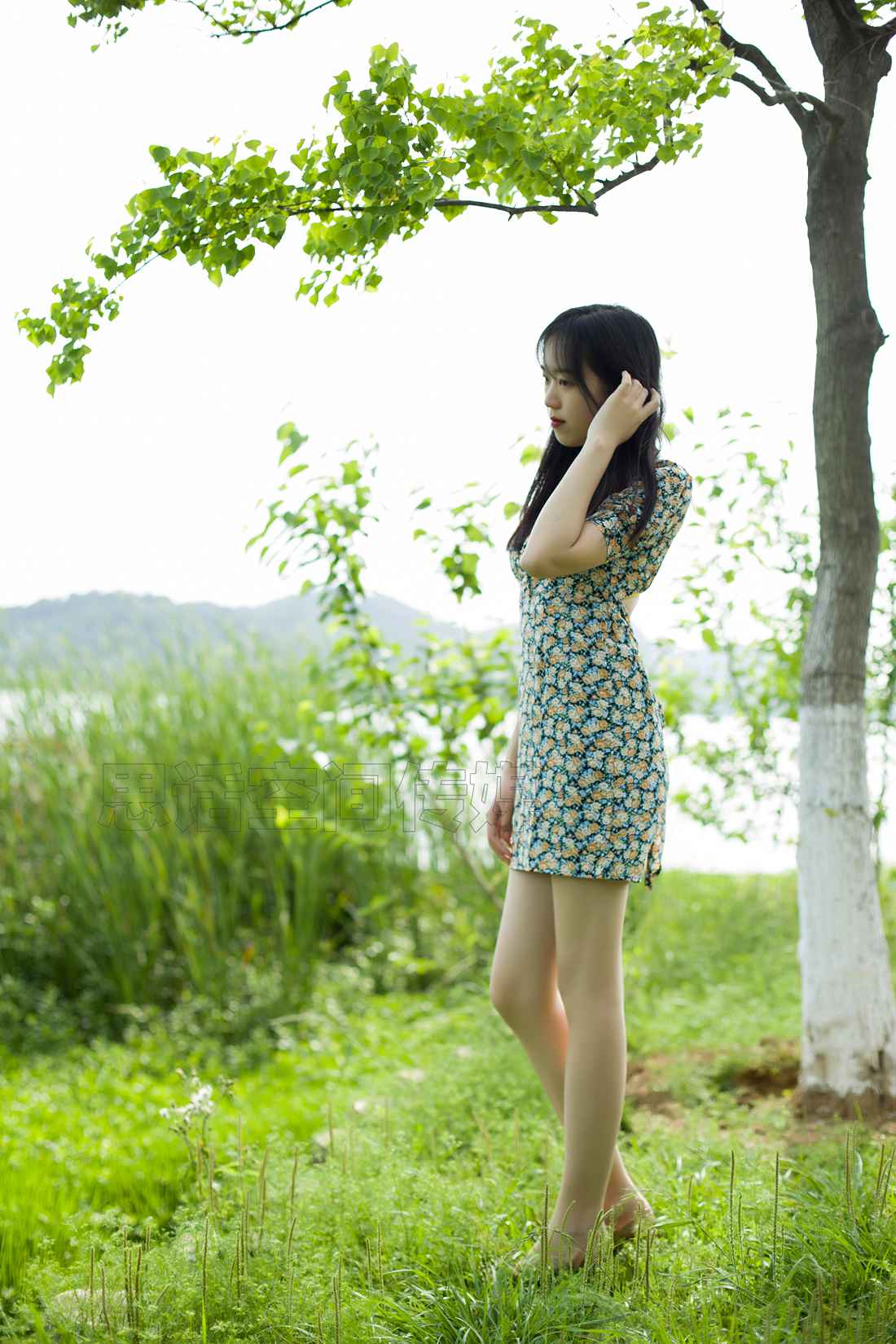 图片[4]-[SiHua思话] SH121 子琦 绿林碎花 在线浏览 – 速更版-美库