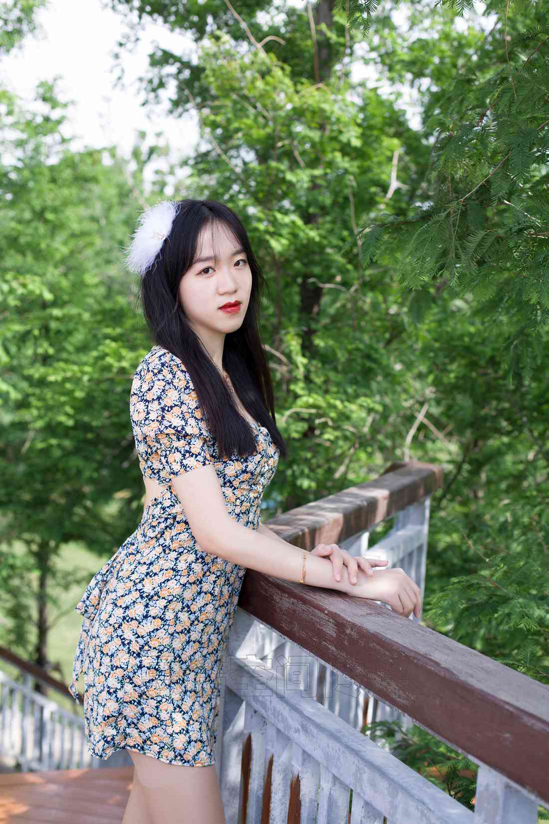 图片[29]-[SiHua思话] SH121 子琦 绿林碎花 在线浏览 – 速更版-美库