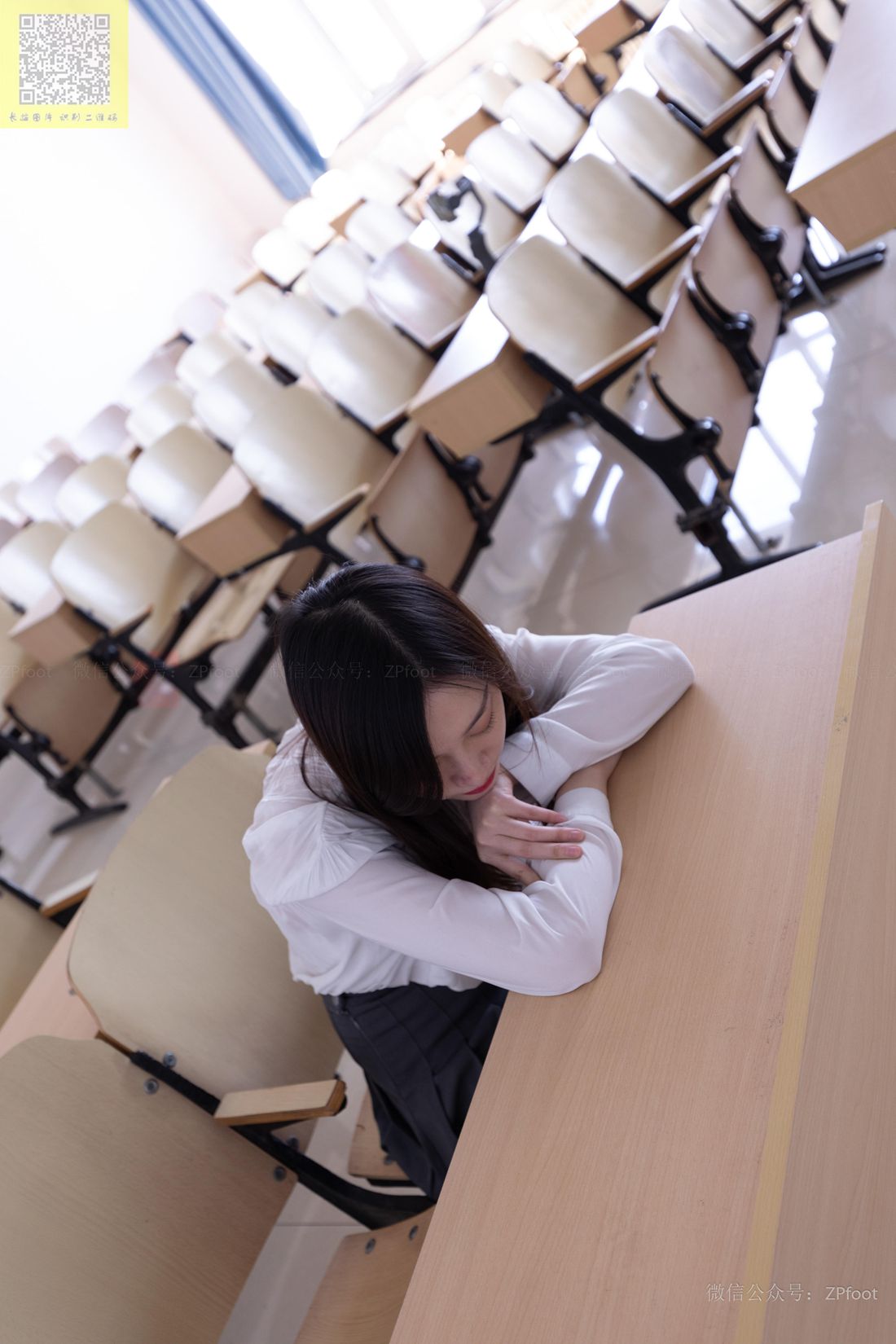 图片[51]-[山茶摄影] No.001 Baby的教室灰丝 在线浏览 – 速更版-美库