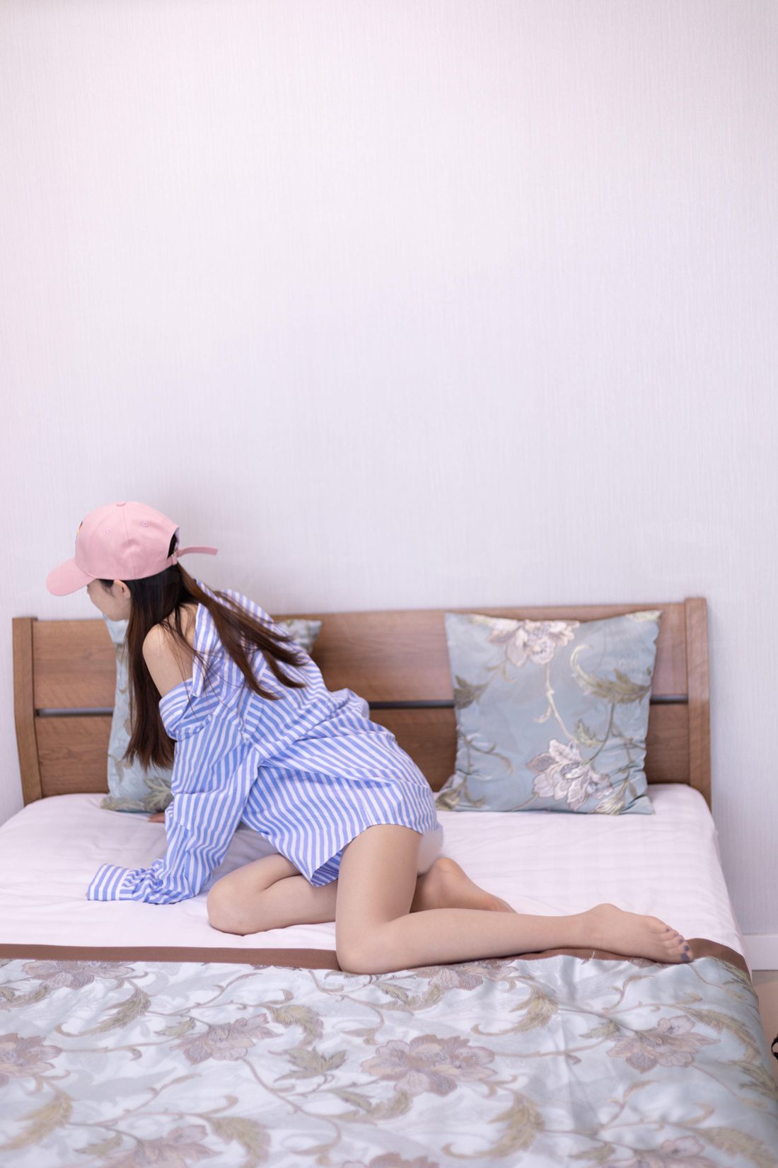 图片[85]-[山茶摄影] No.012 条纹居家肉丝 在线浏览 – 速更版-美库