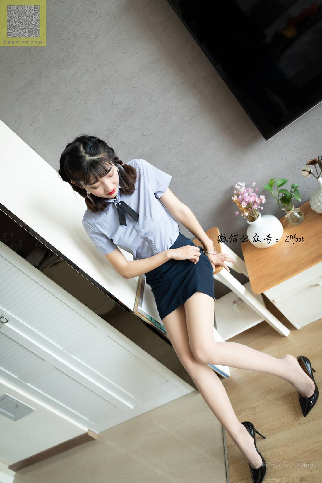 图片[28]-[山茶摄影] No.026 小雪丝袜正装 在线浏览 – 速更版-美库