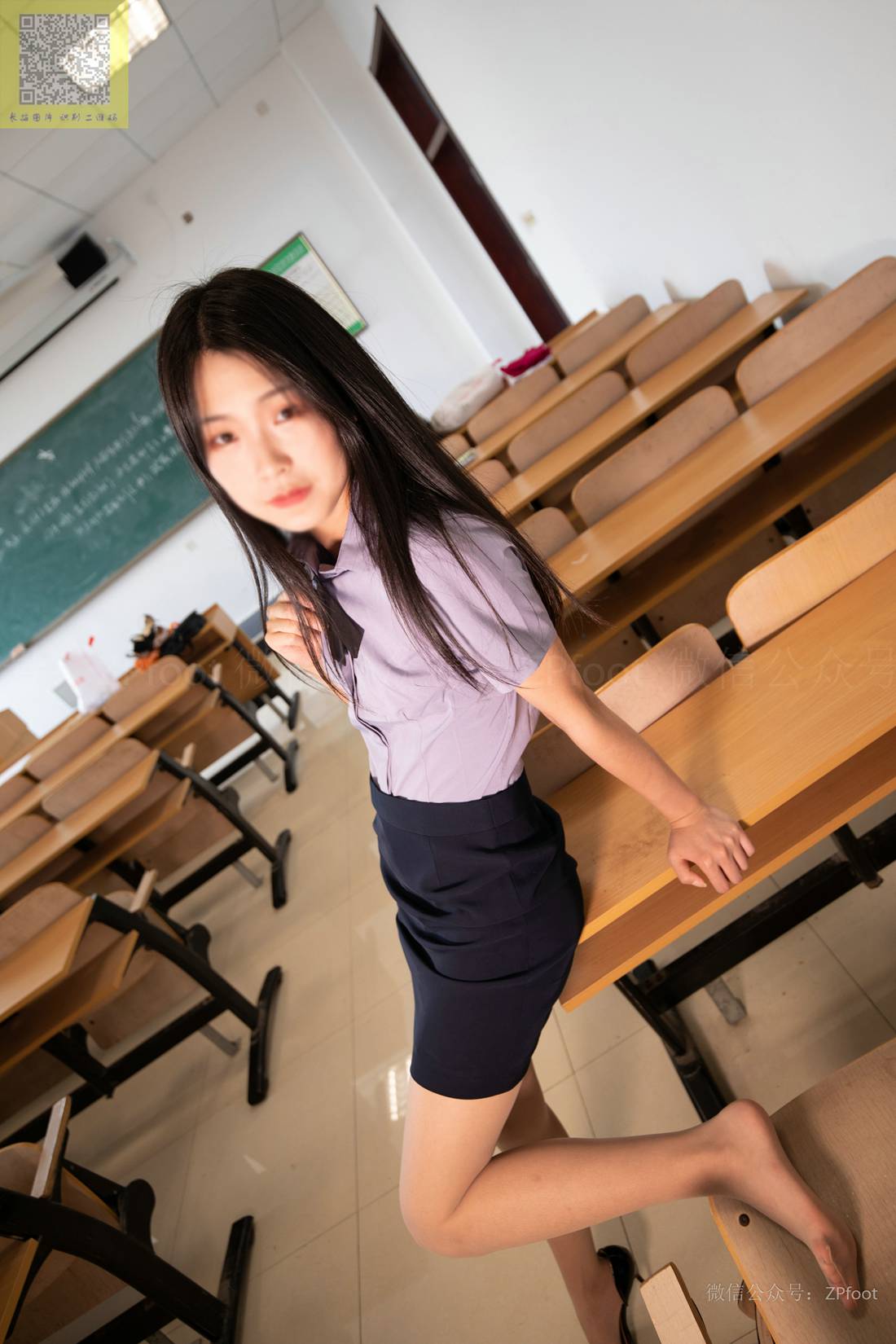 图片[67]-[山茶摄影] No.027 小卓制服肉丝 在线浏览 – 速更版-美库